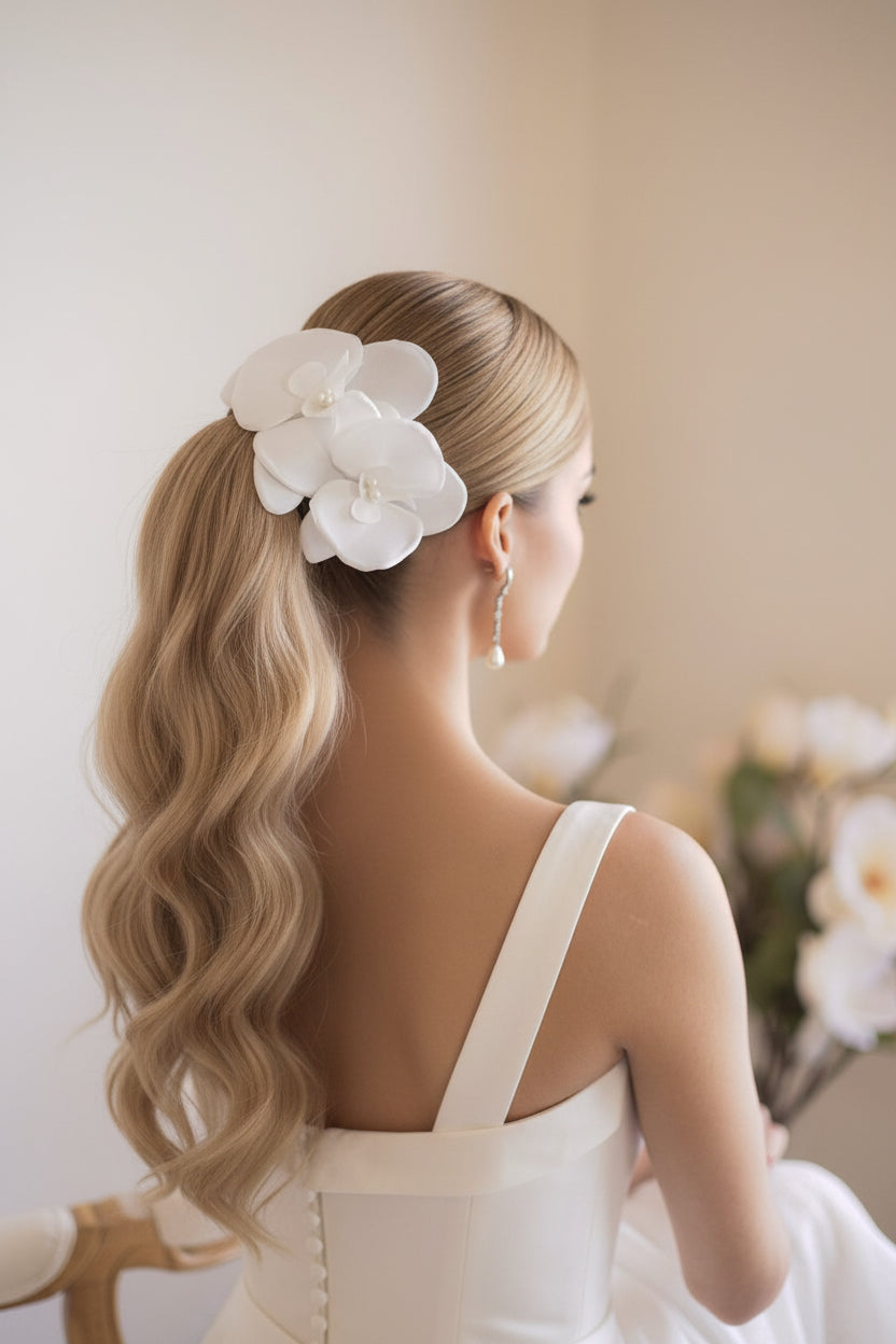 Dúo Horquillas Orquídeas Lan