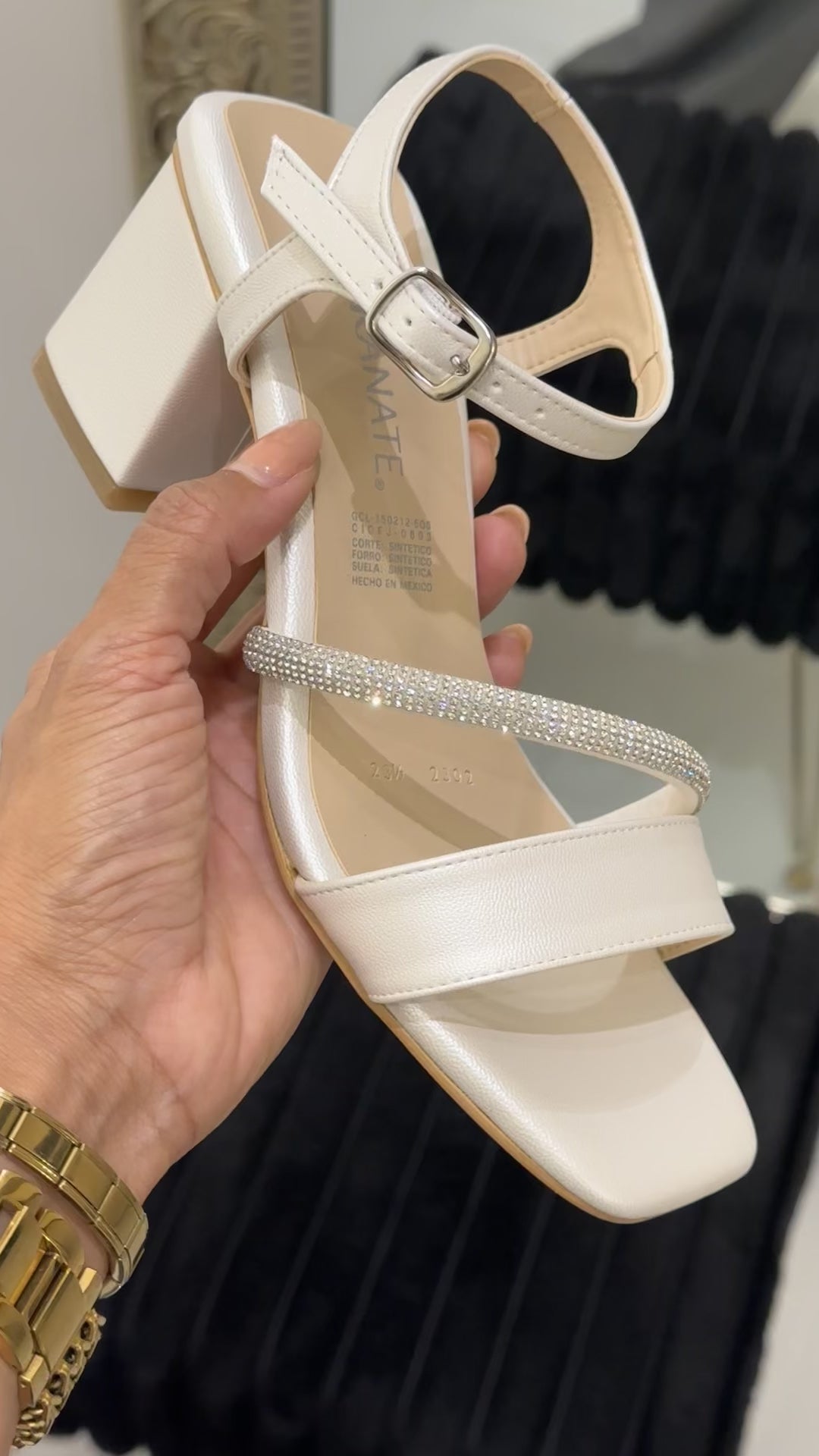 Zapatillas Melina Perla