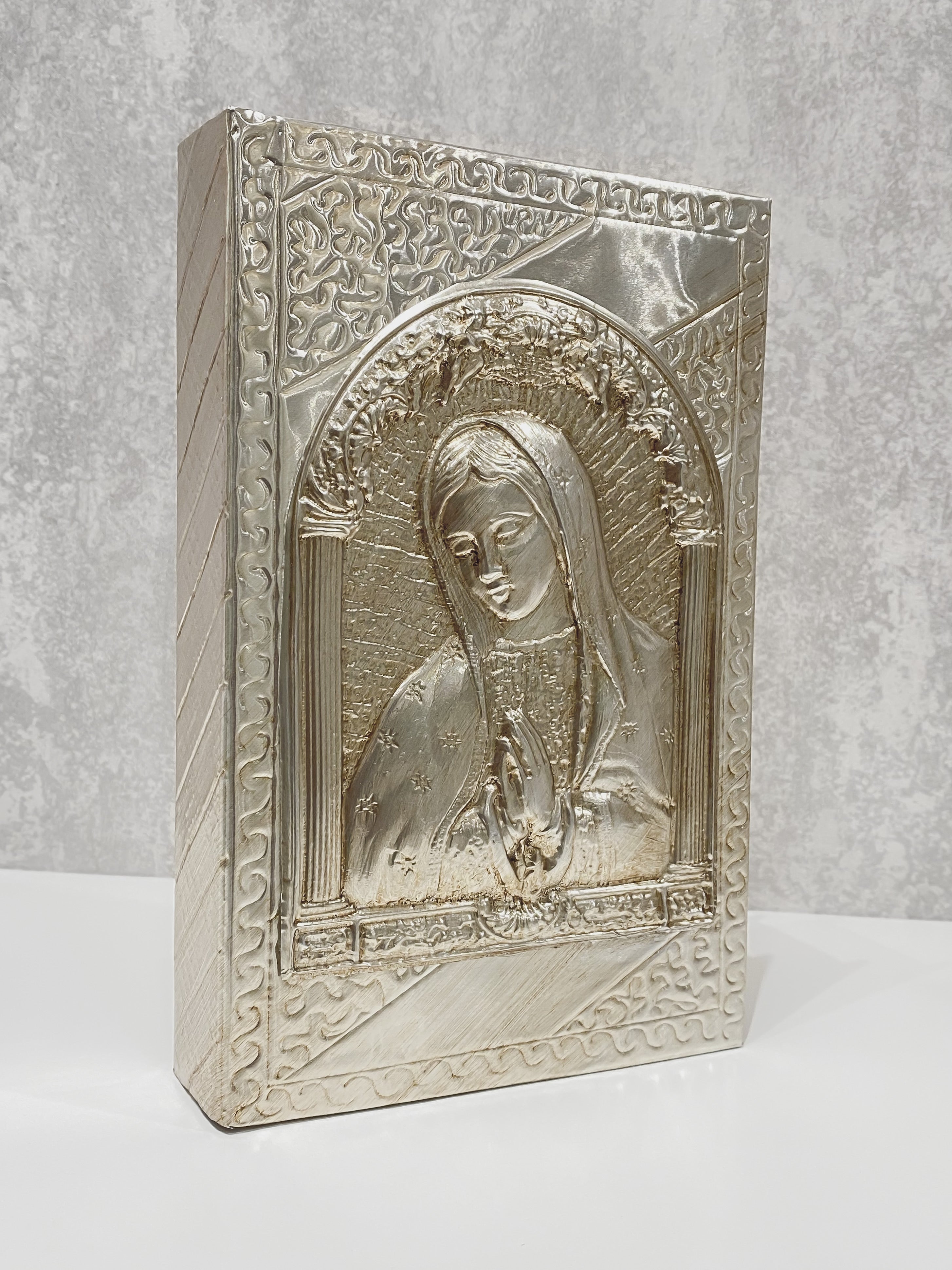 Biblia Virgen Relieve - Grande
