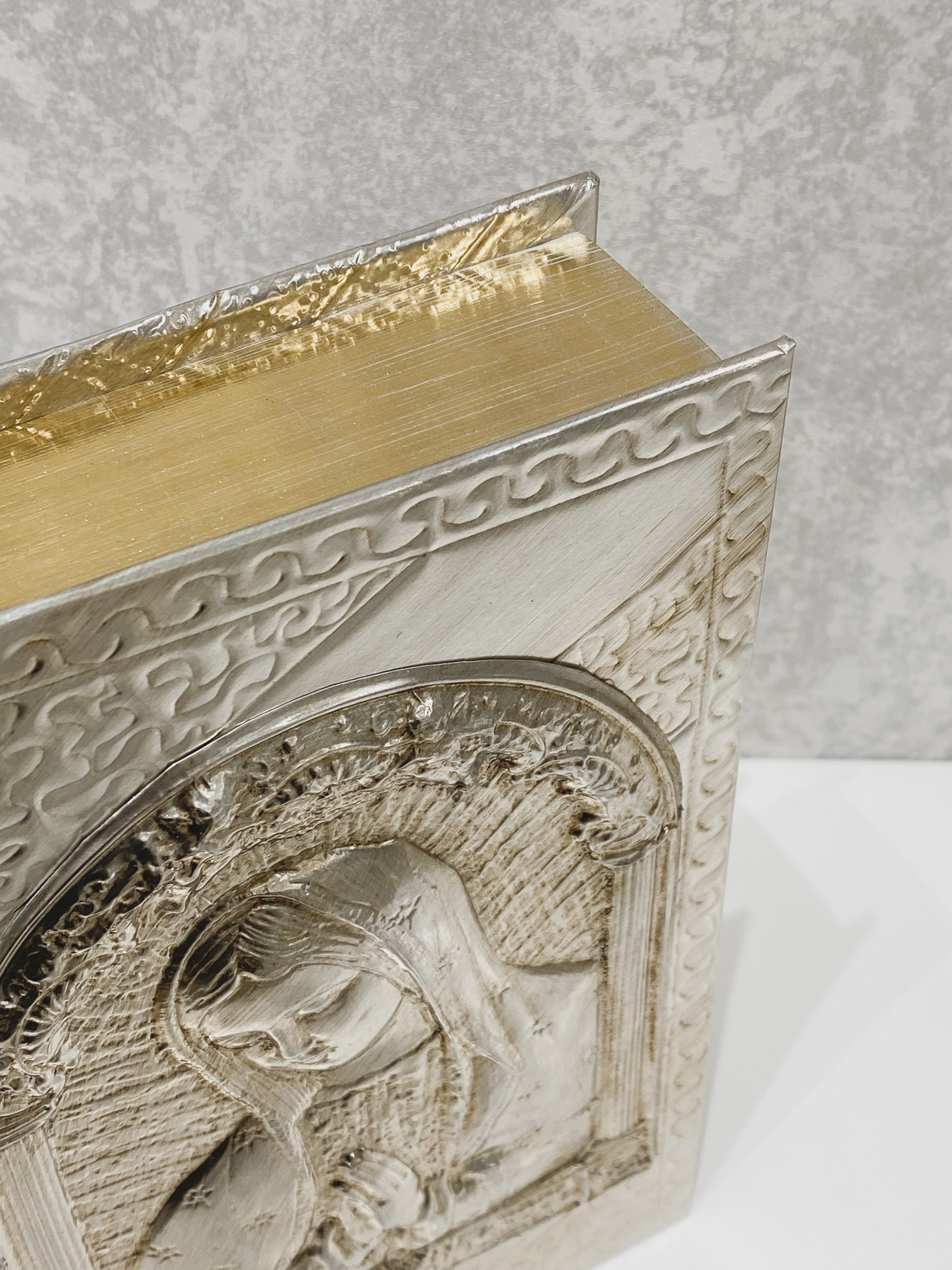 Biblia Virgen Relieve - Grande