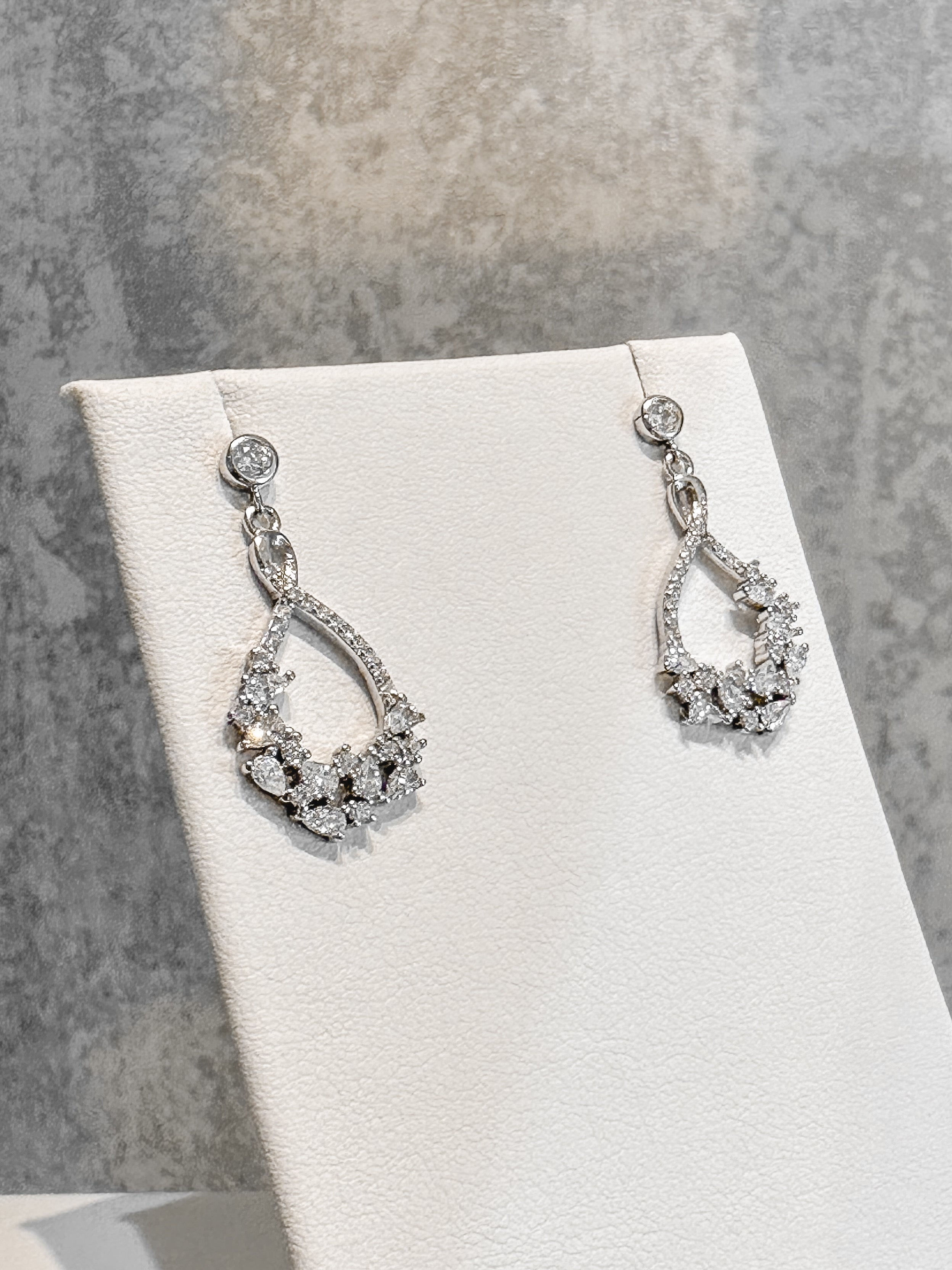 Aretes Gota de Plata