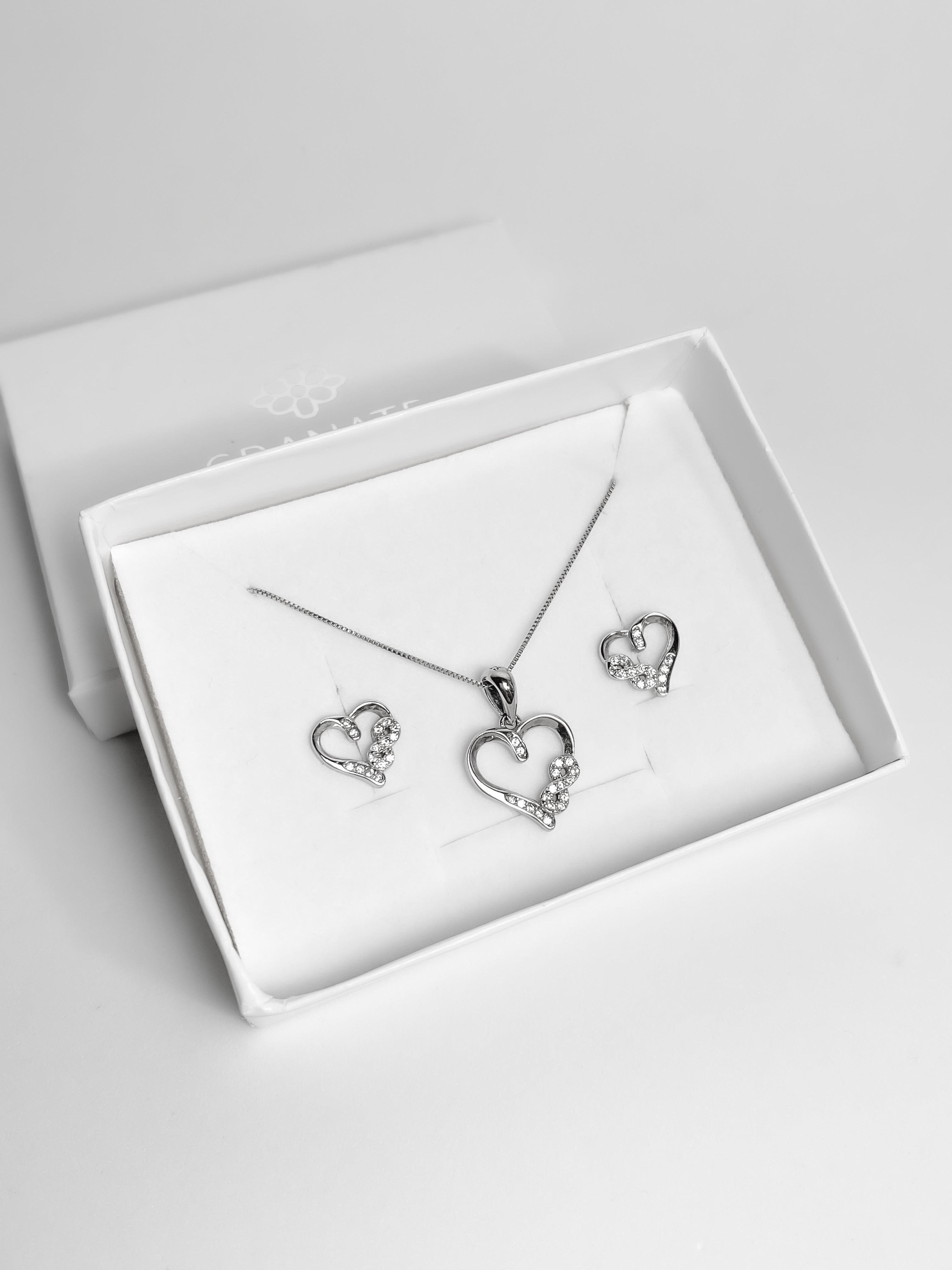 Juego Amor Infinito de Plata