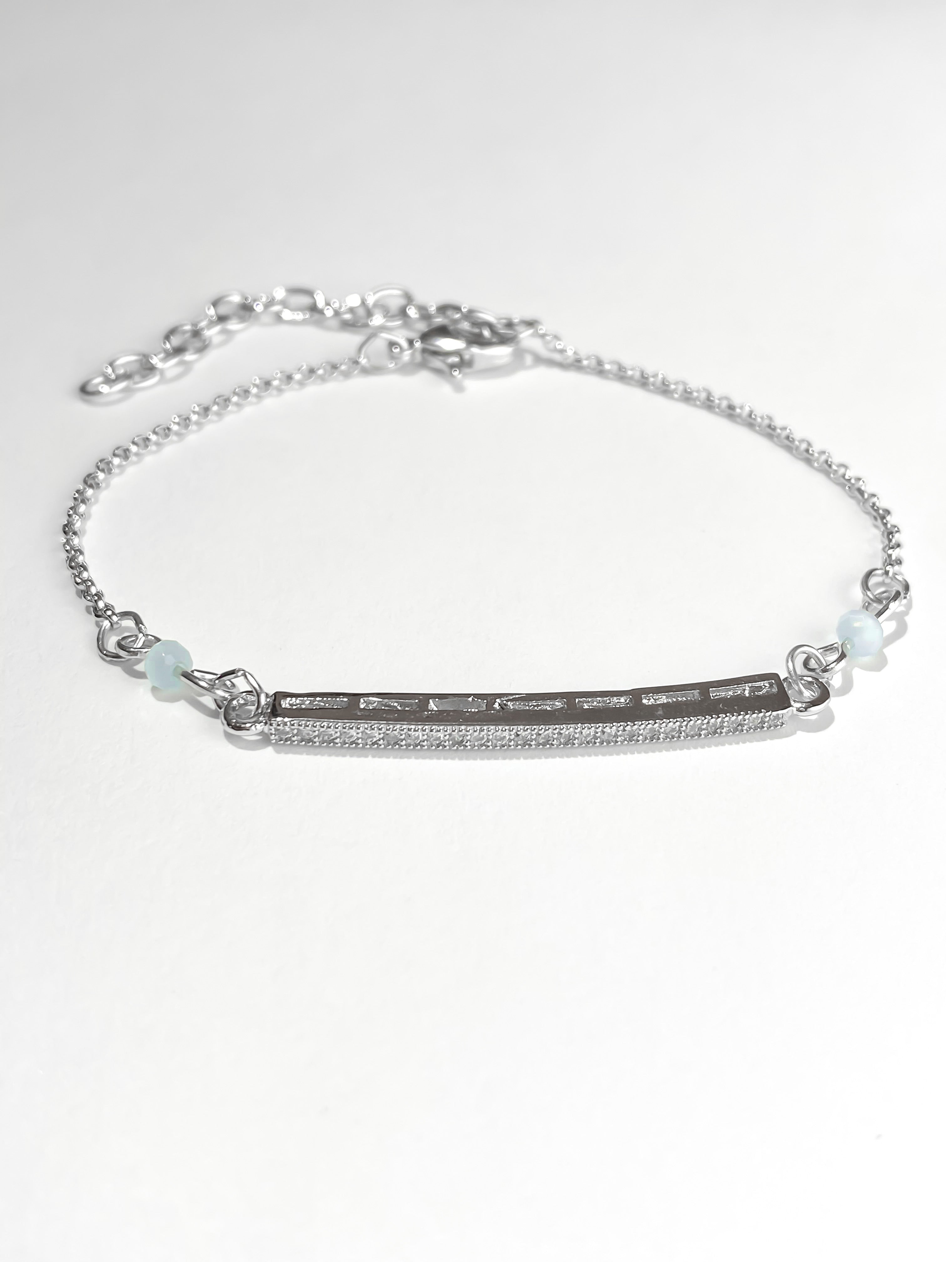Pulsera Barra Minizirconia