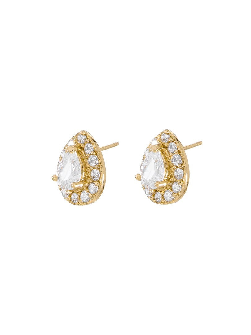 Aretes Gota Zirconia
