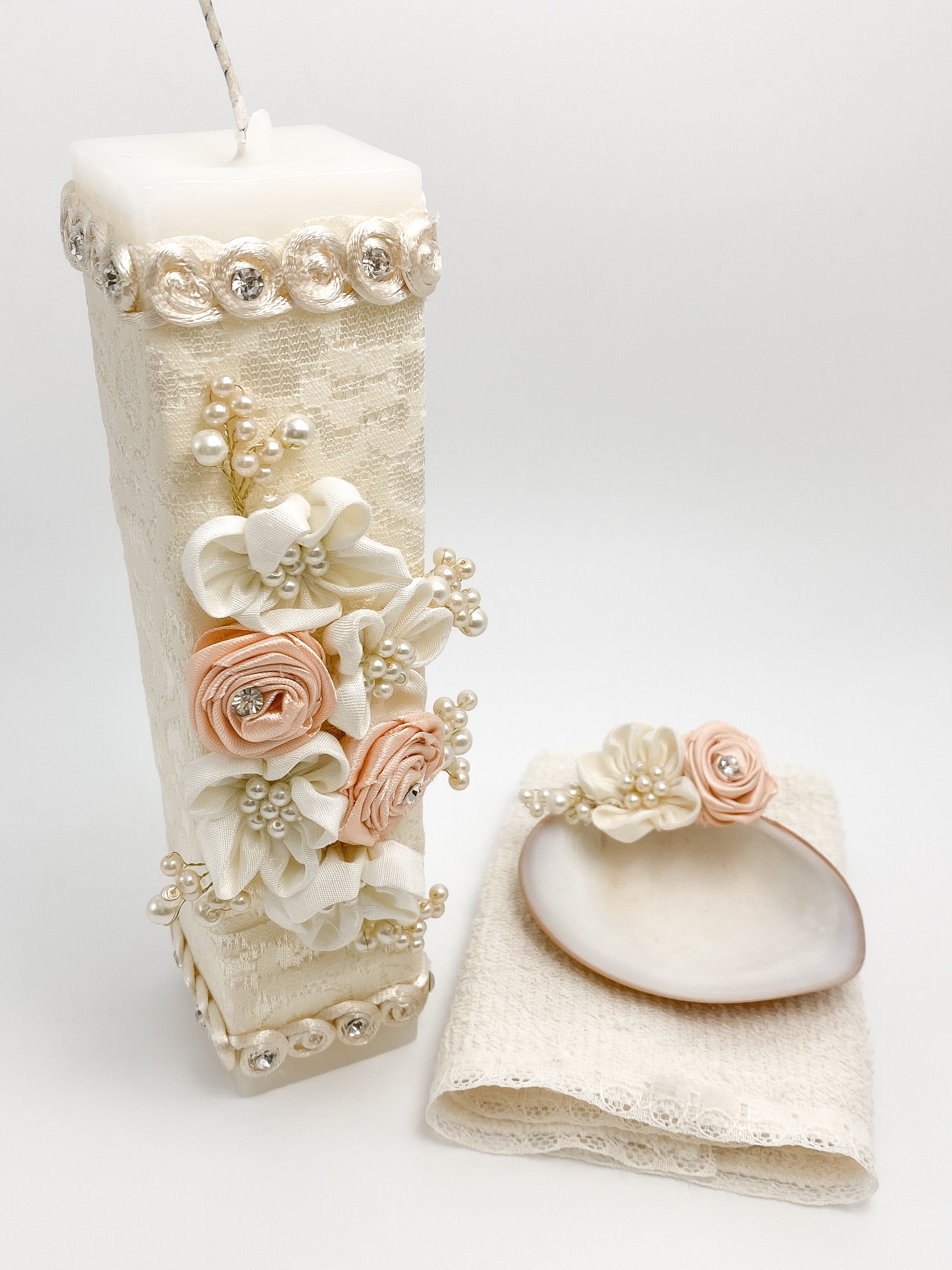 Kit de Bautizo Margaritas y Rosas