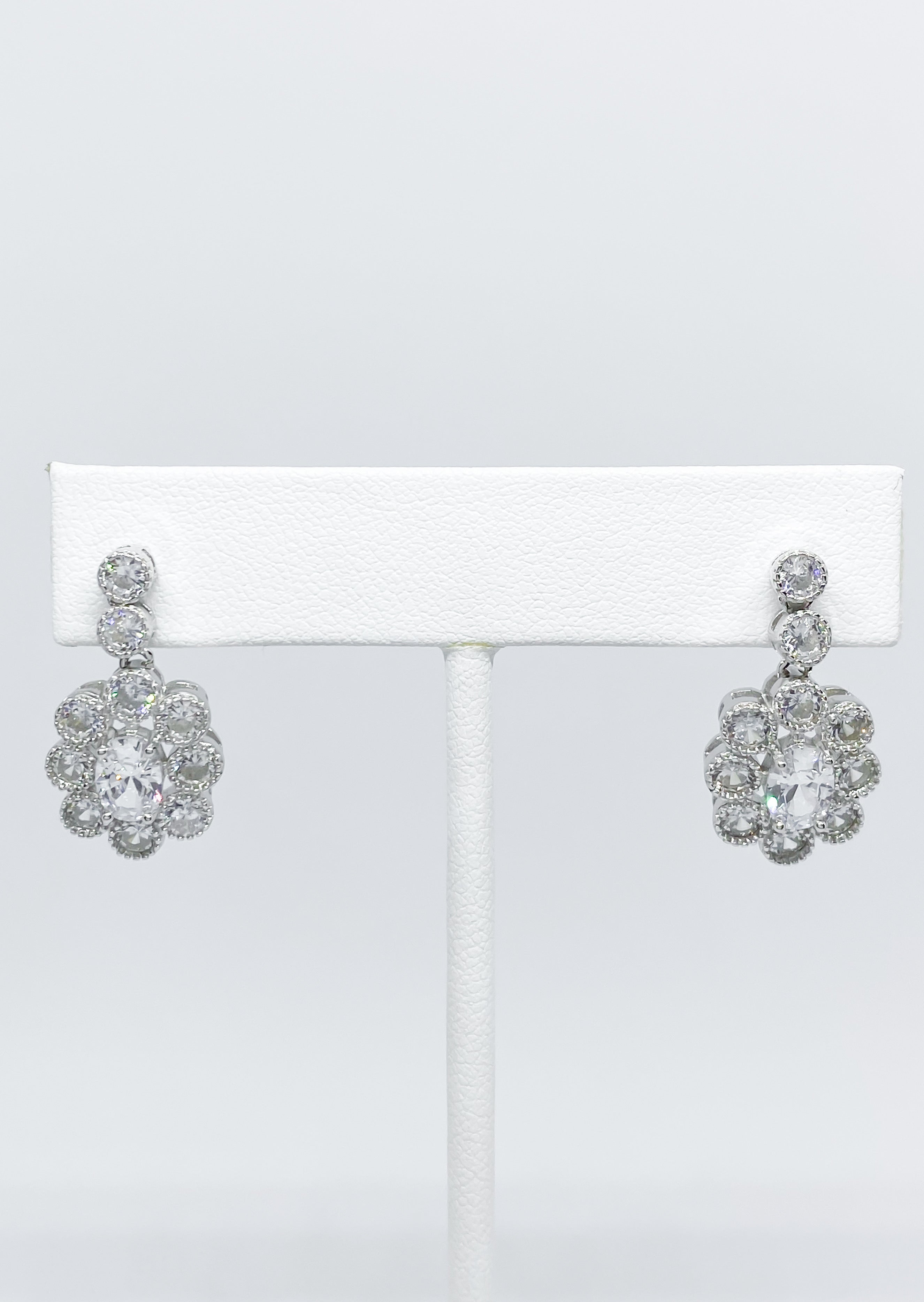 Aretes Oval de Plata