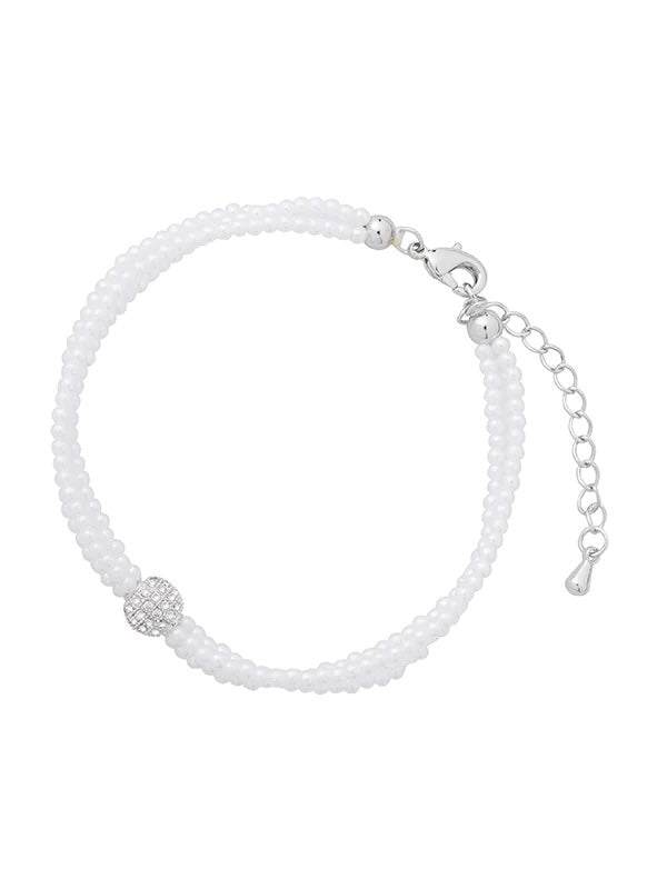 Pulsera Esfera Zirconias