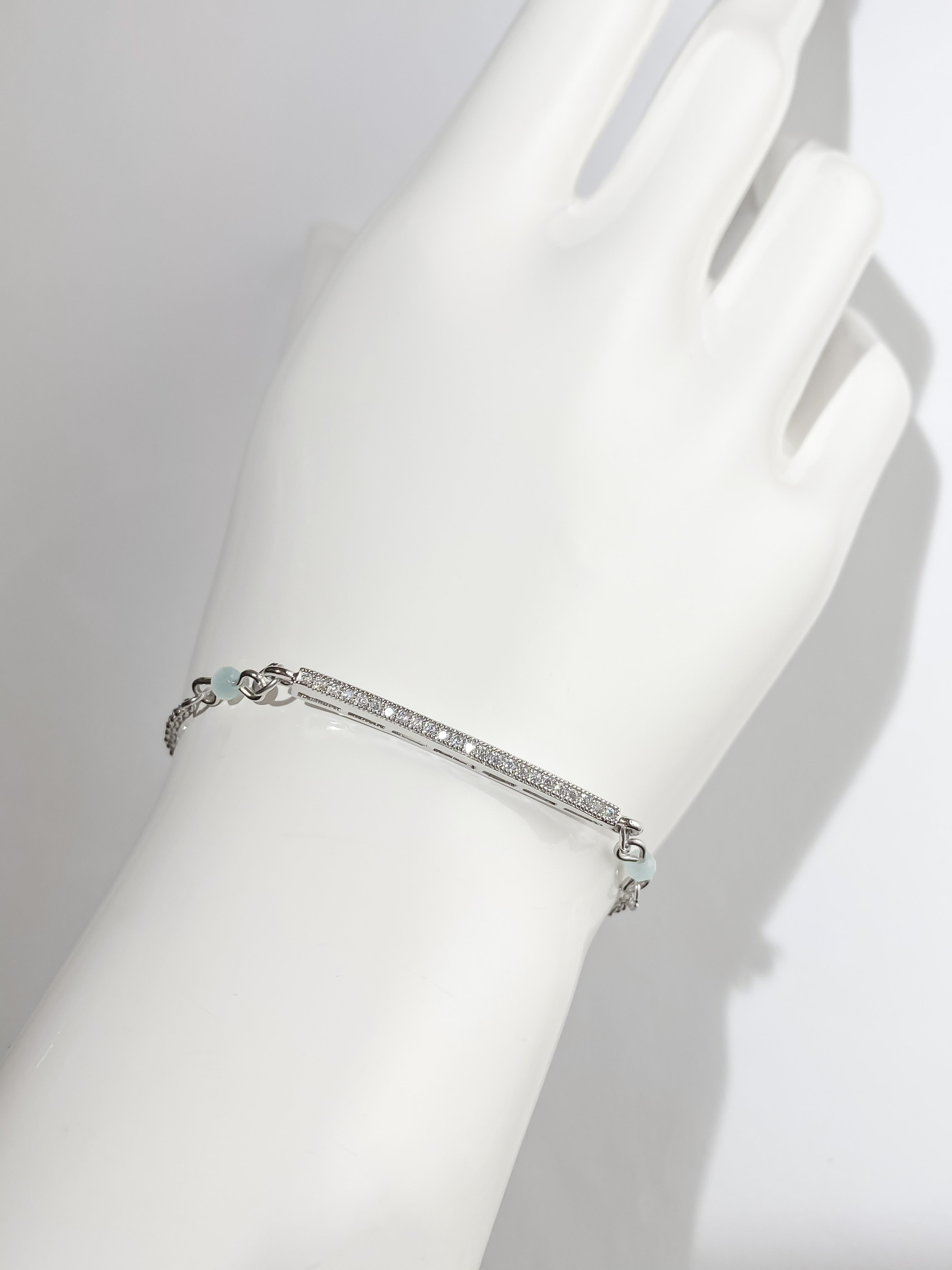 Pulsera Barra Minizirconia