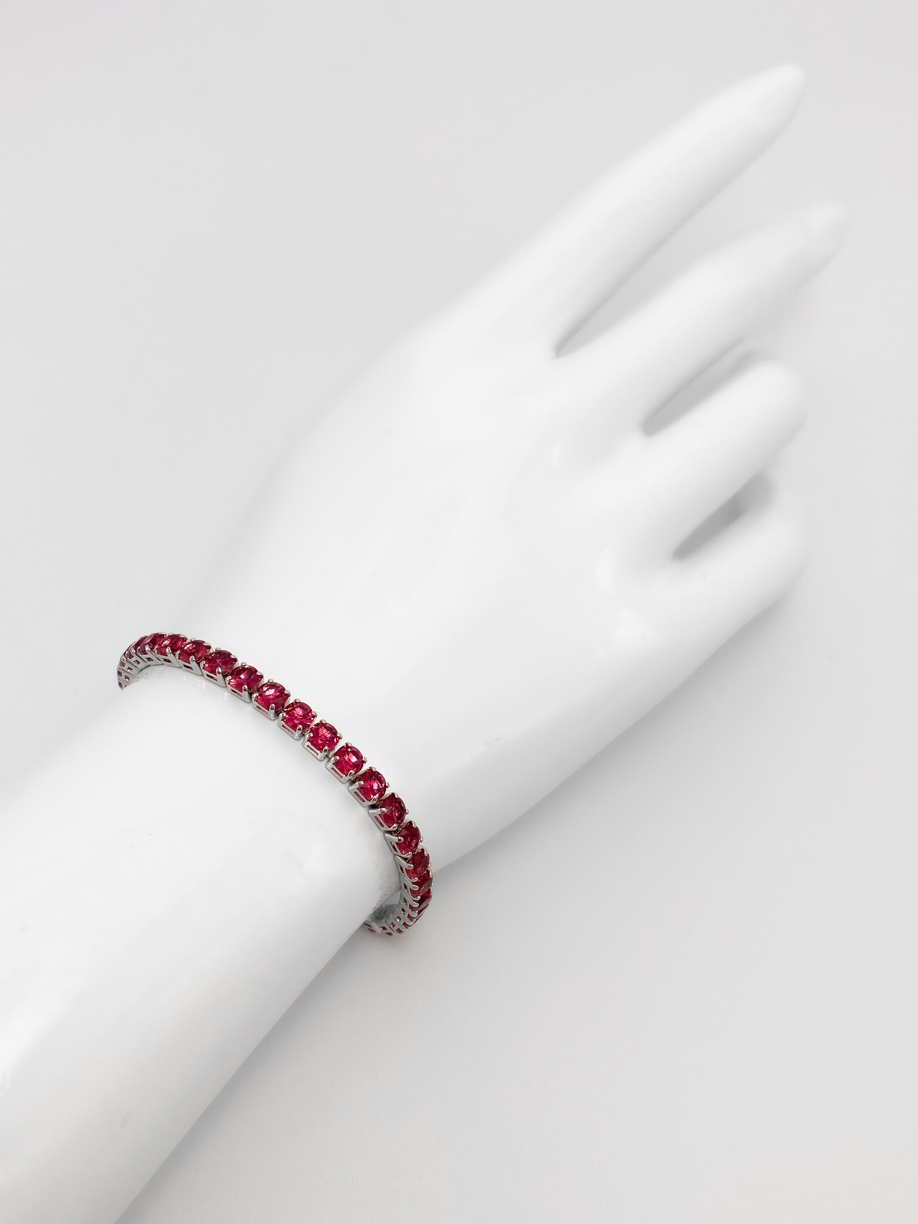 Pulsera Tennis - Frambuesa