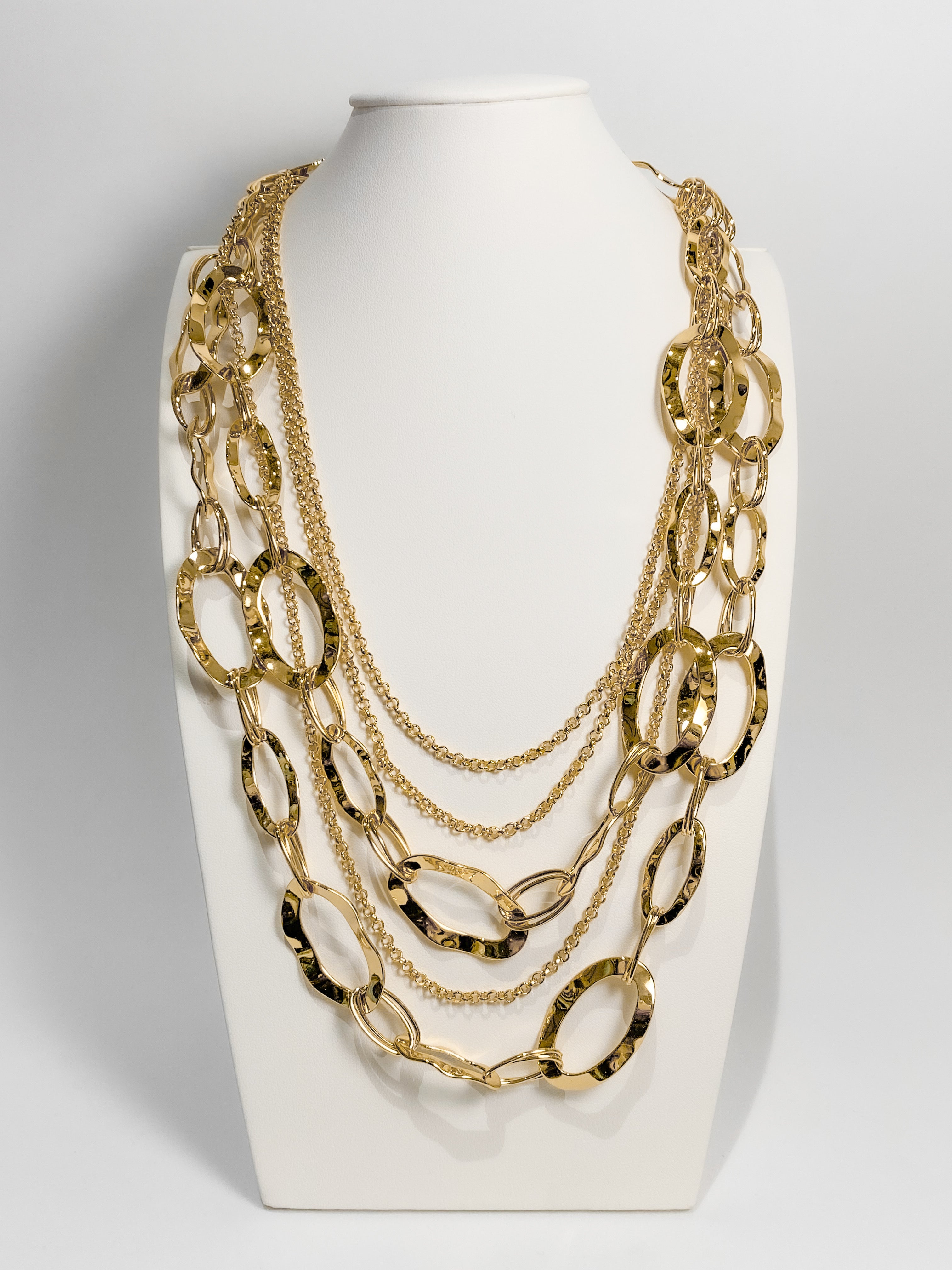 Collar Layers Ovalos