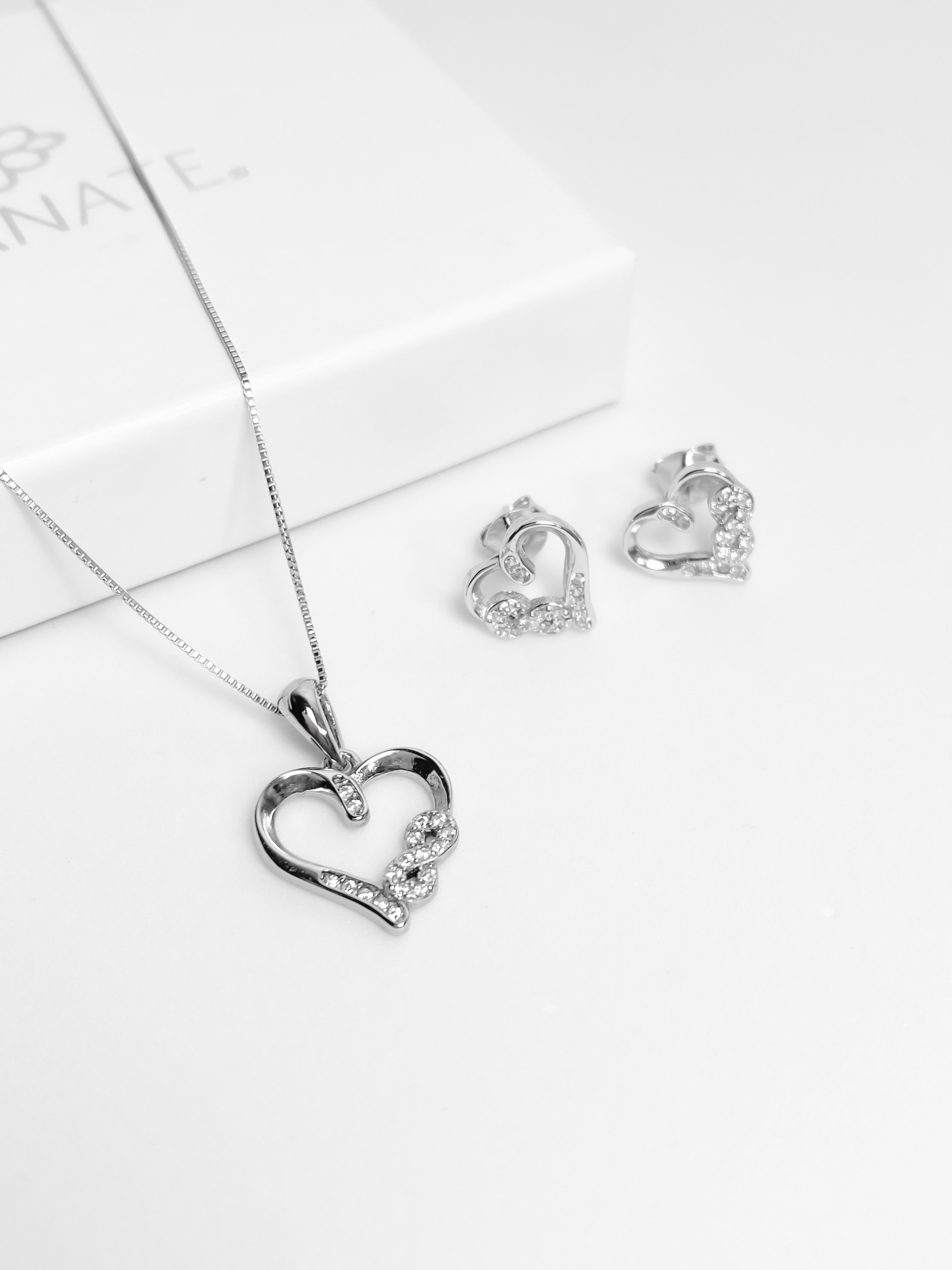 Juego Amor Infinito de Plata