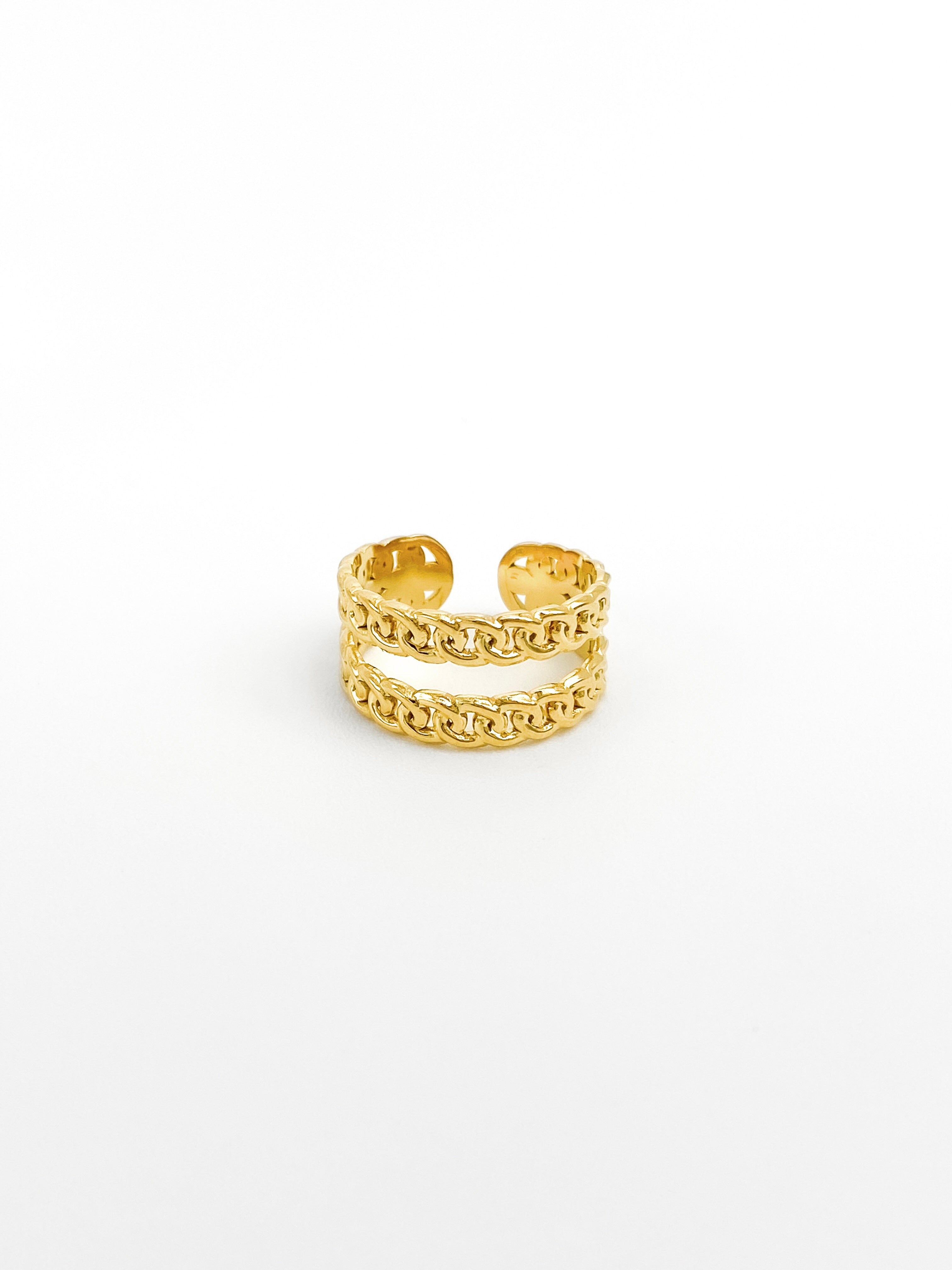 Anillo Eslabones Doble