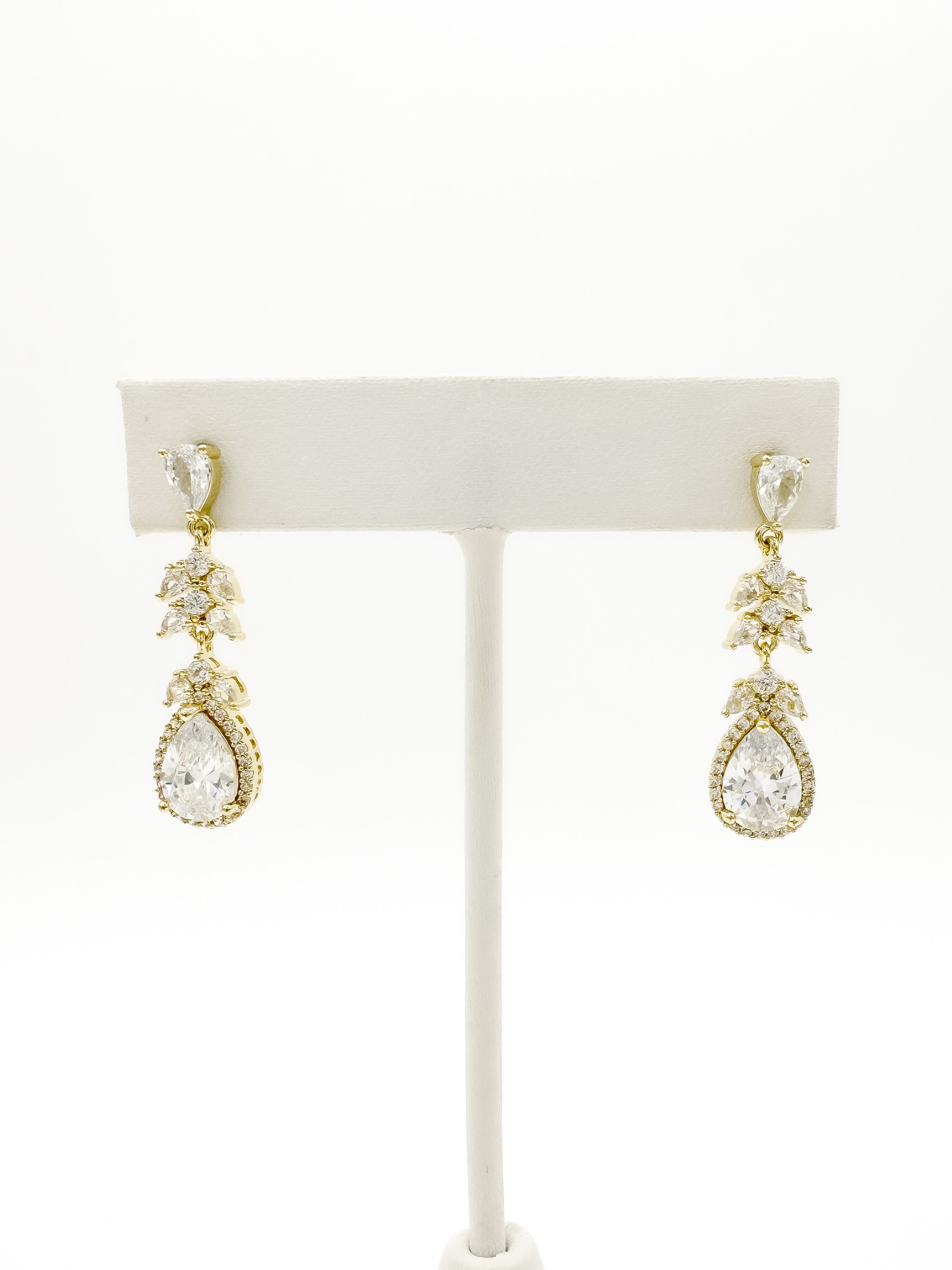 Aretes Largos Gota - 2 colores