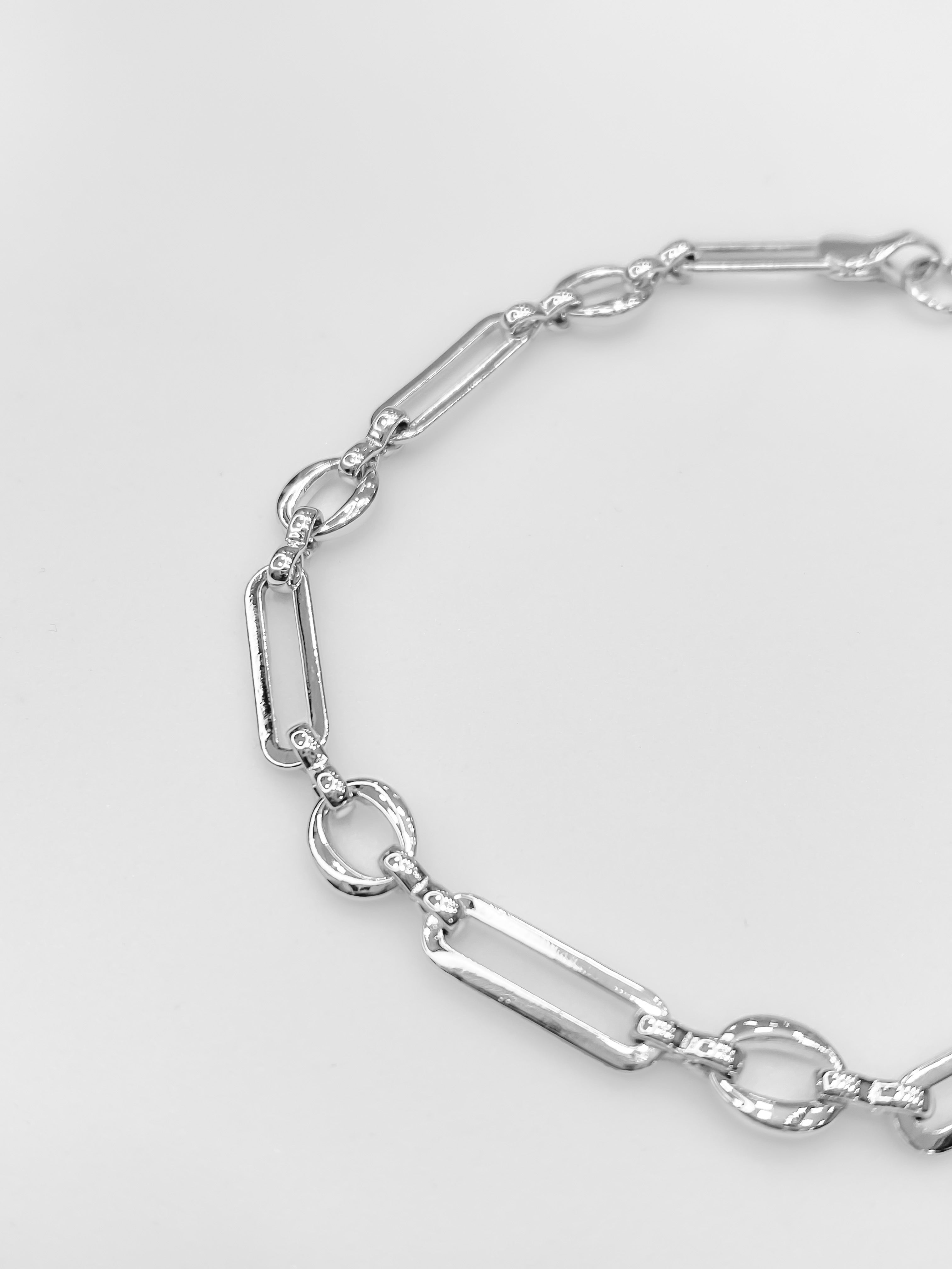 Pulsera Óvalos Rectangulares