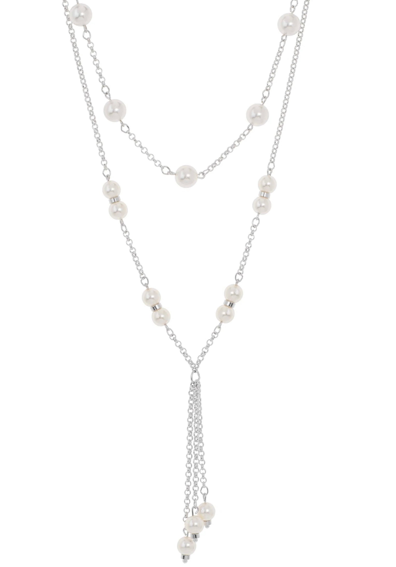 Collar Corbatín - Plateado