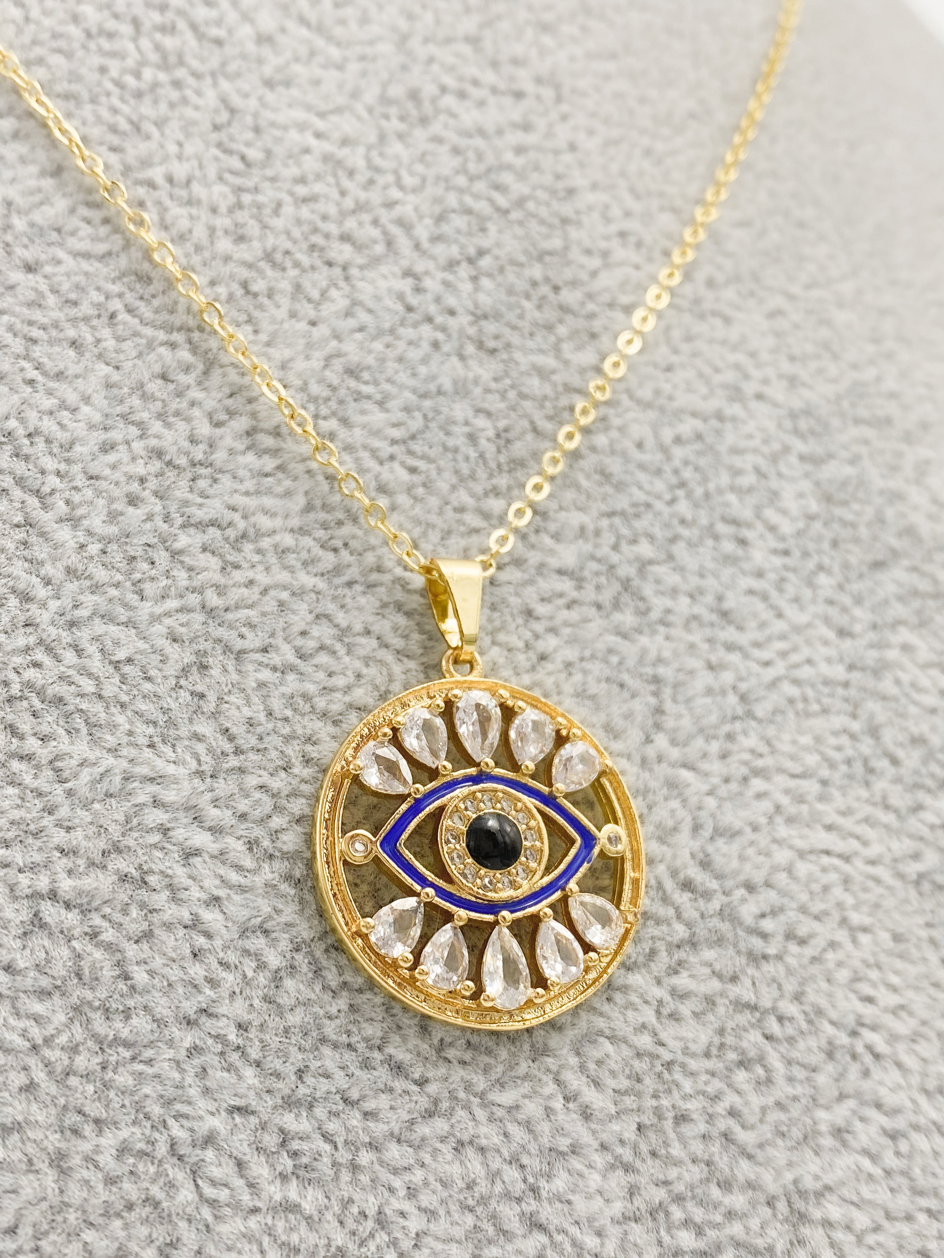 Collar Ojo Gotas
