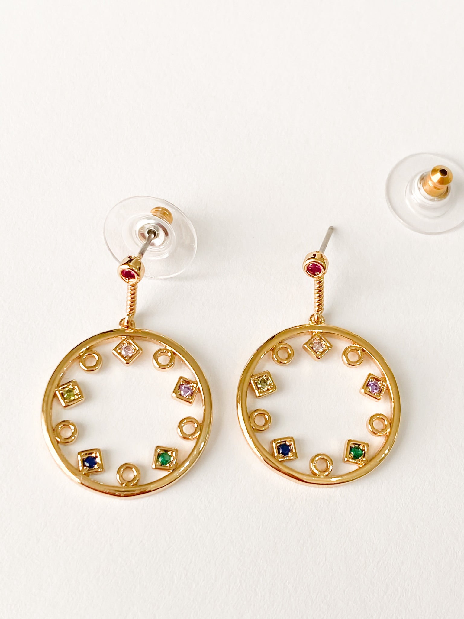 Aretes Reloj