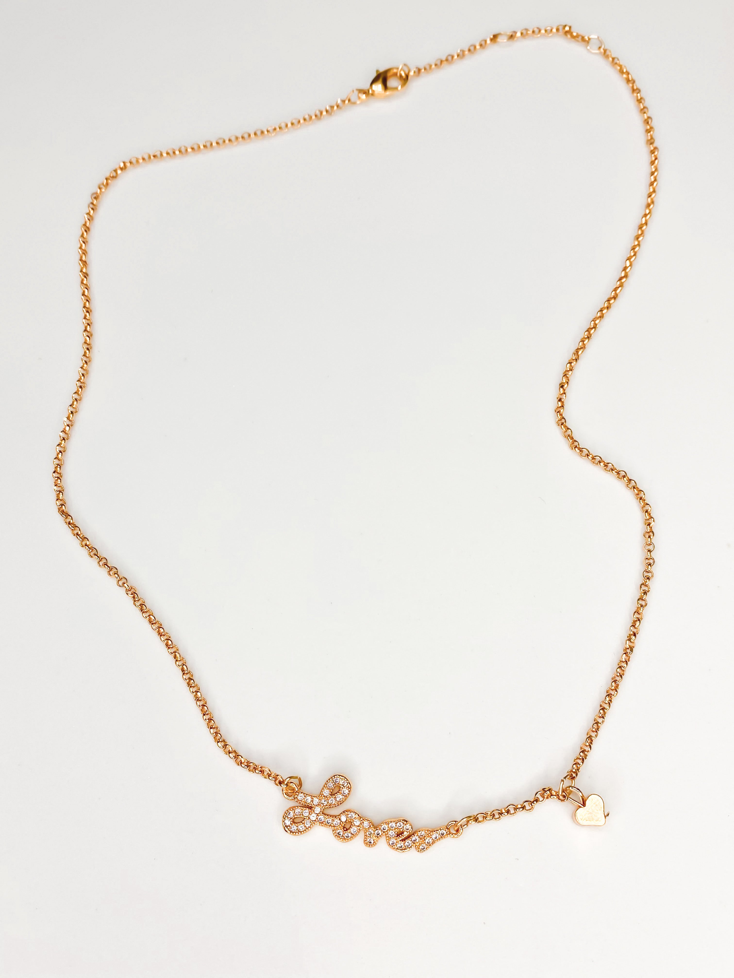 Collar Love Rosa