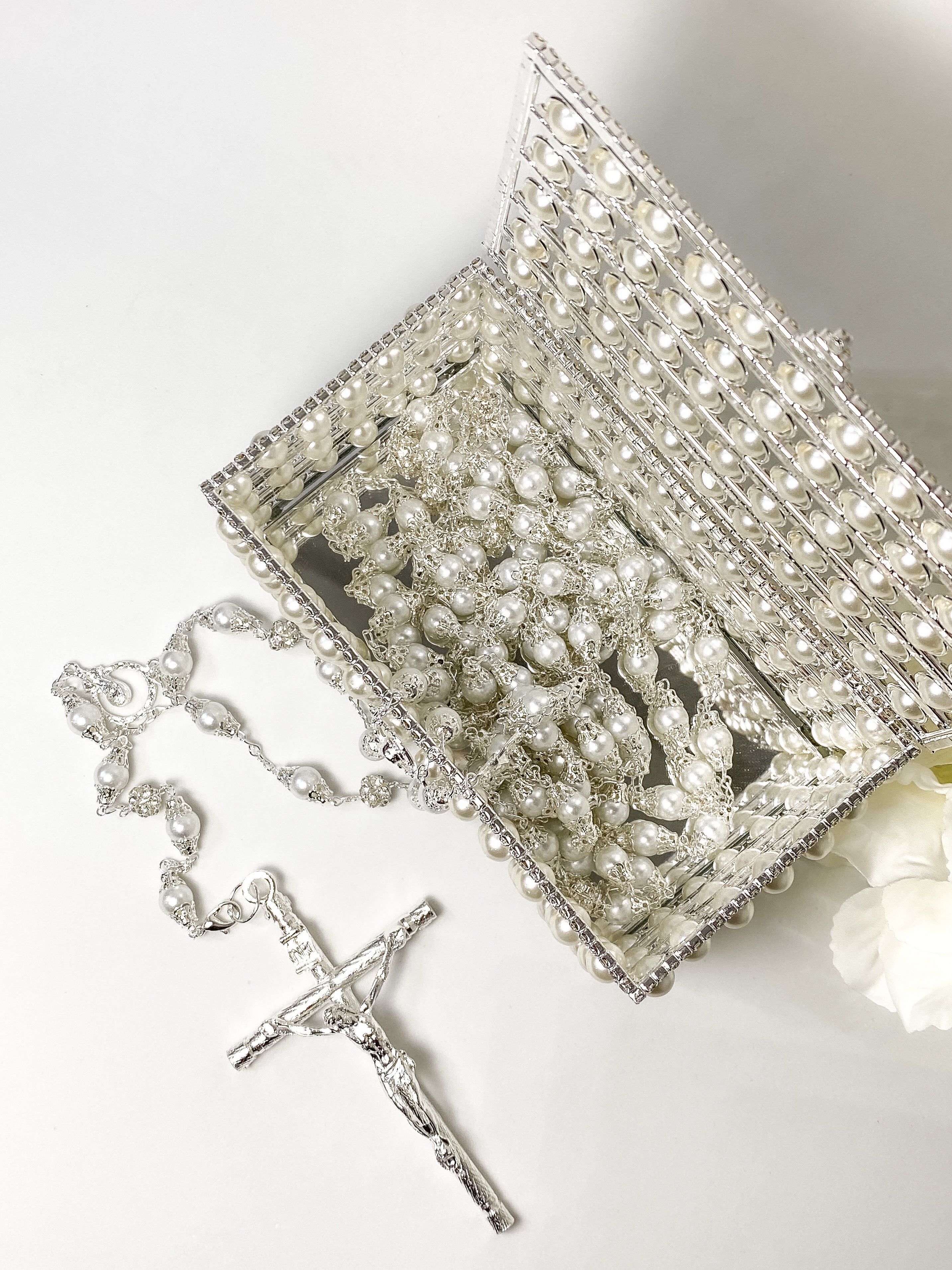 Cofre Perlas Ivory para Lazo