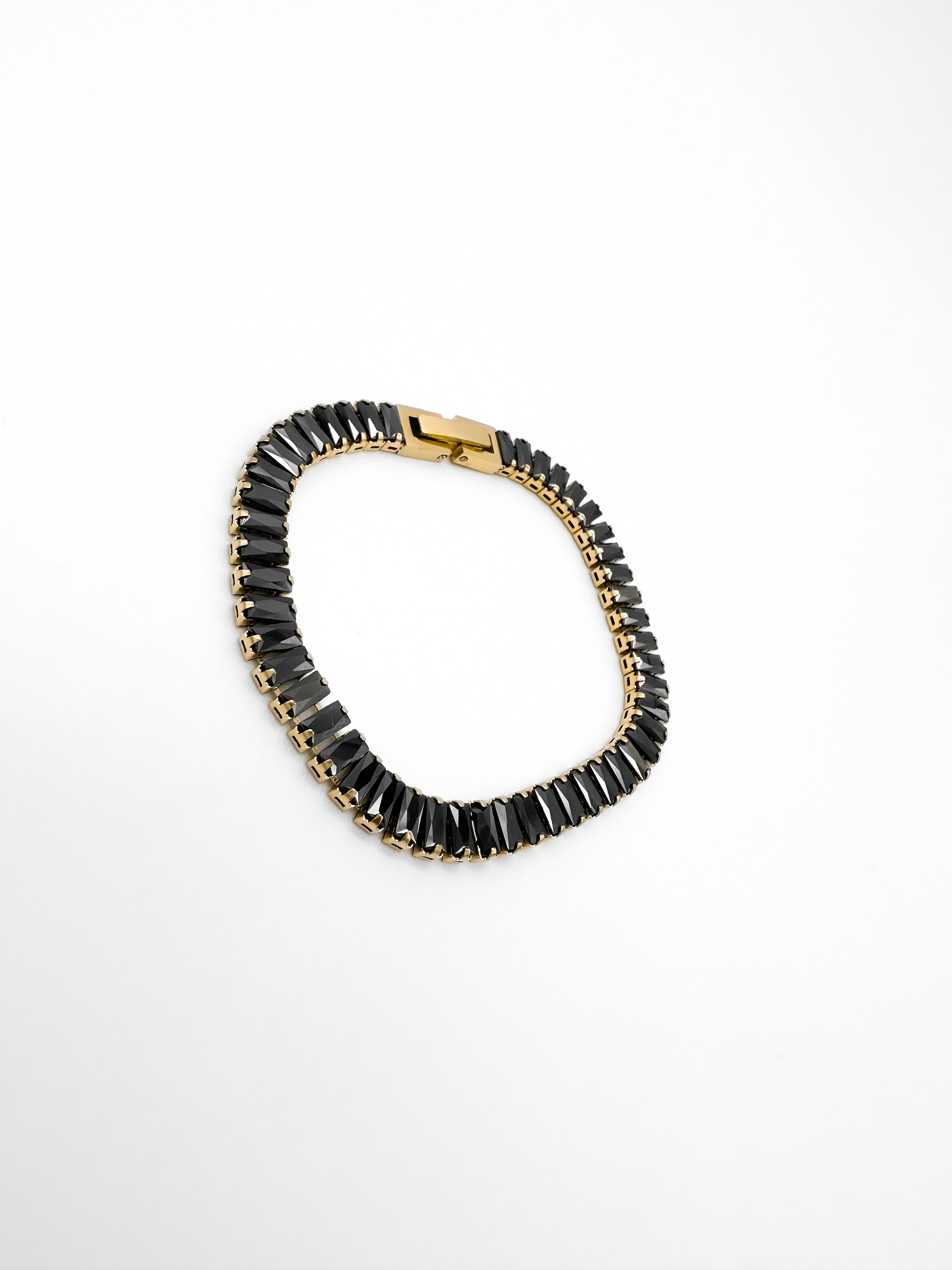 Pulsera Baguette - Negro
