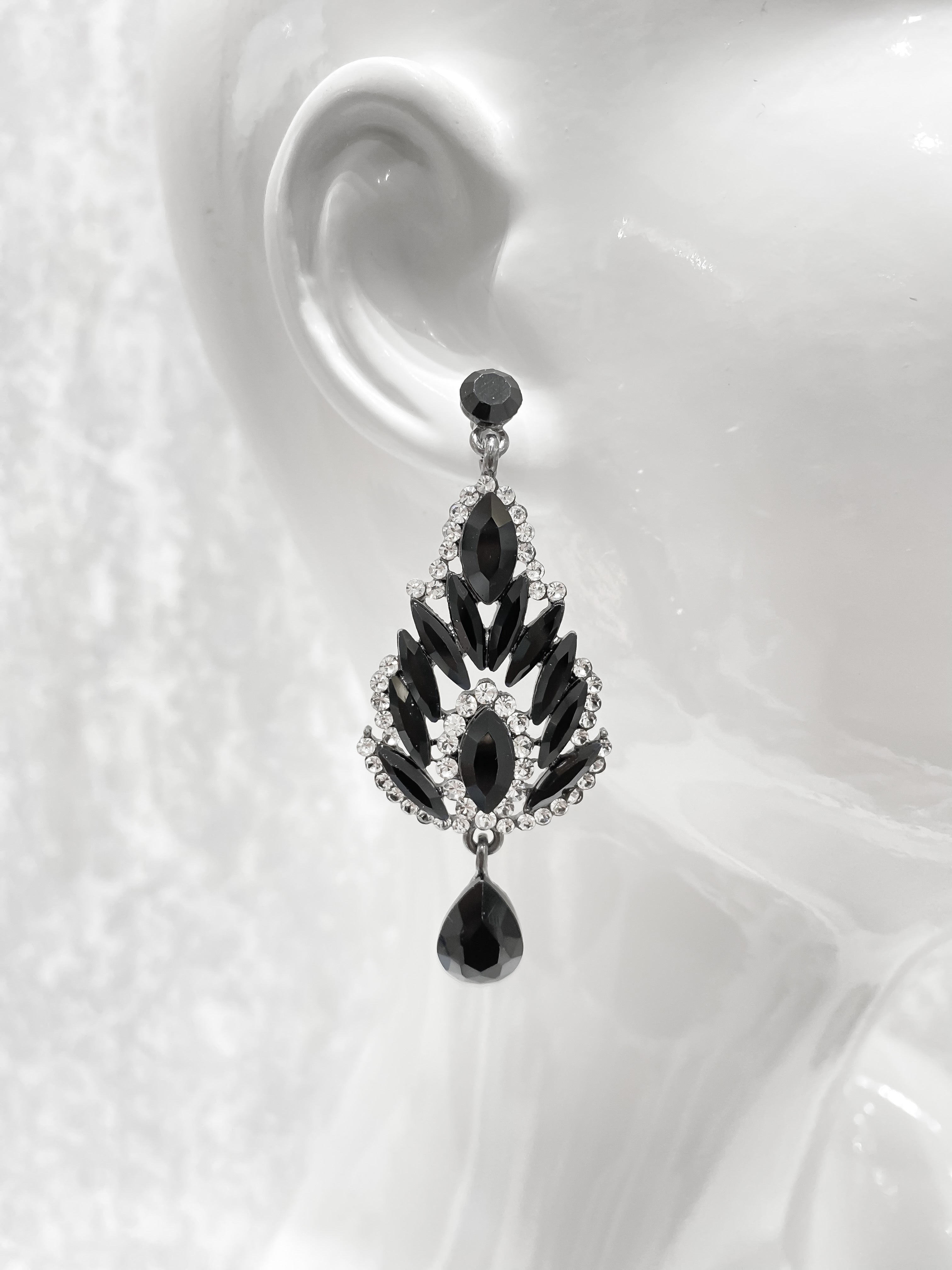 Aretes Marquises Negros