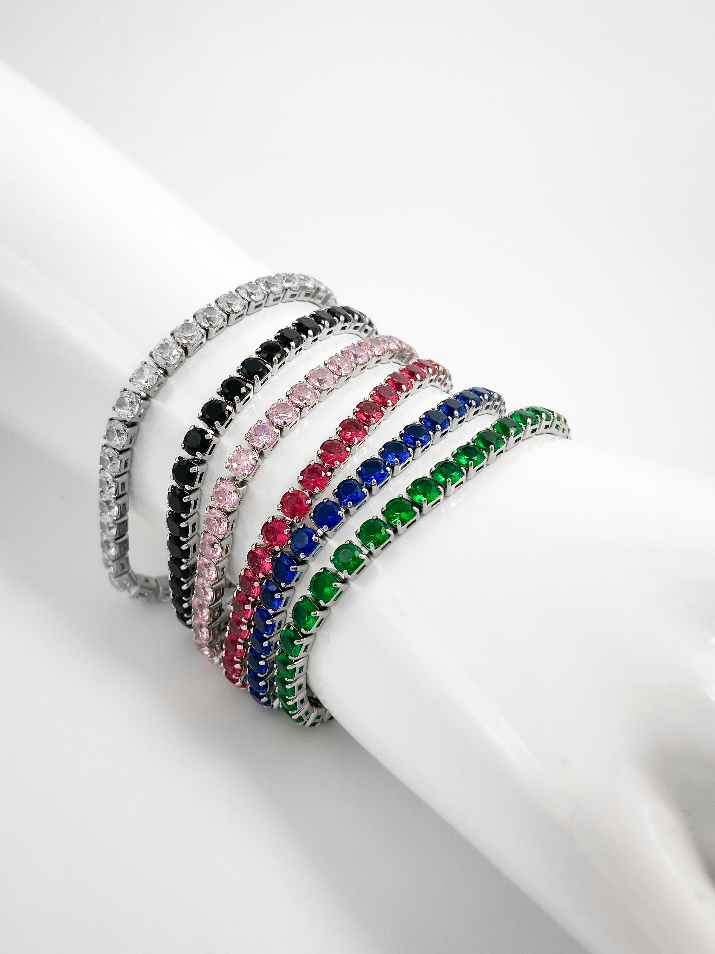 Pulsera Tennis - Azul