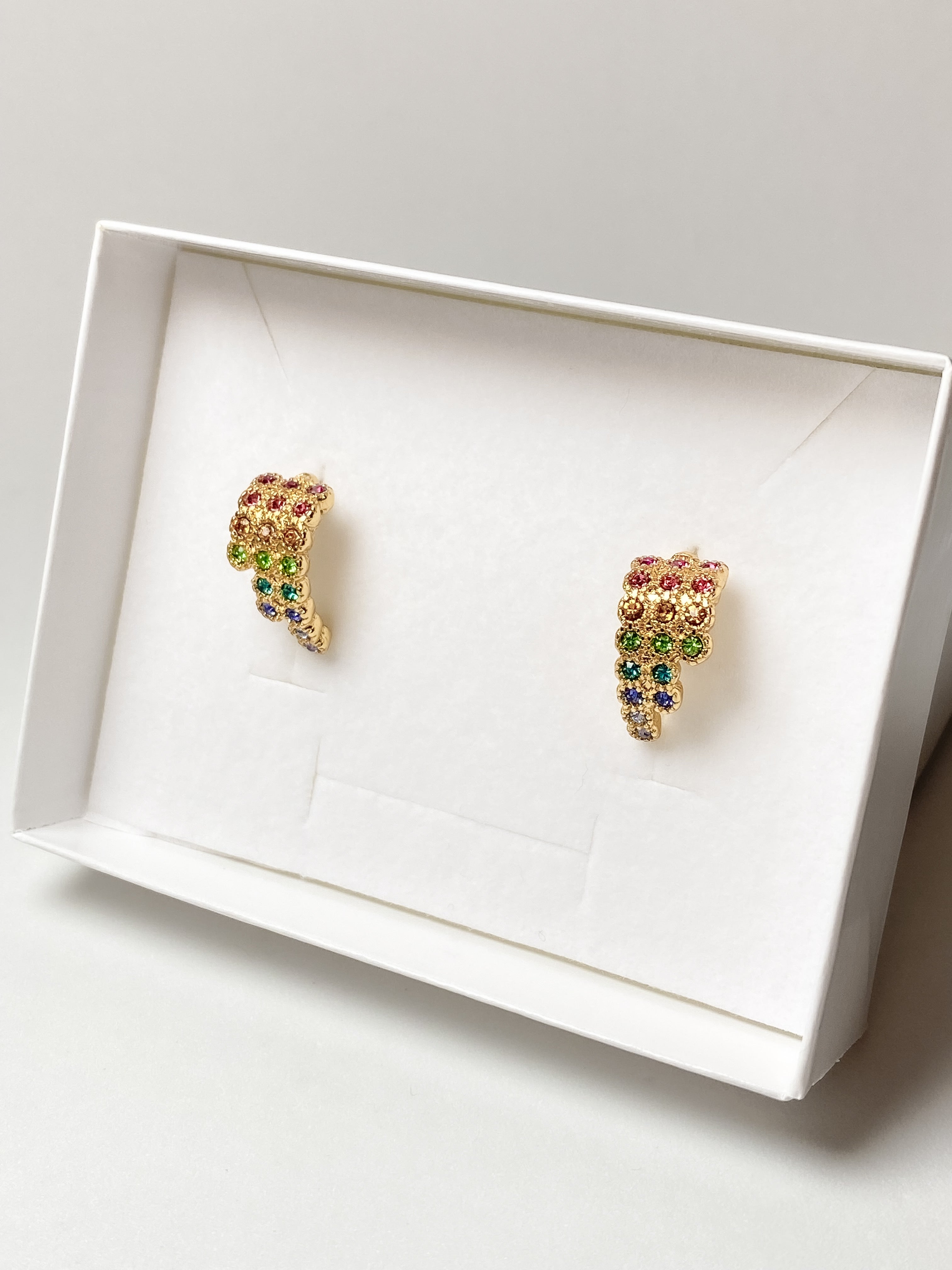 Aretes Cascada Rainbow