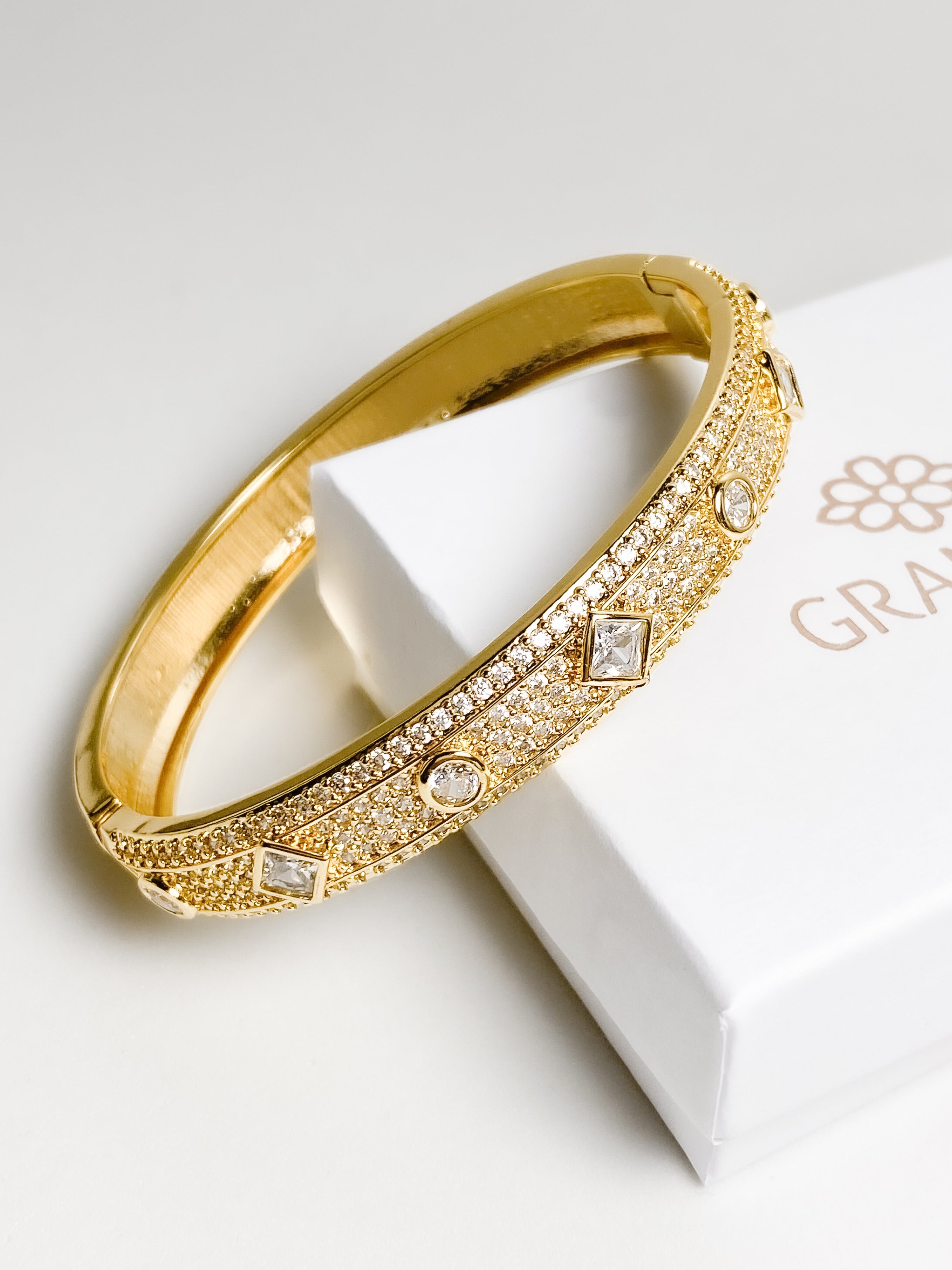 Brazalete Cristales Rombo