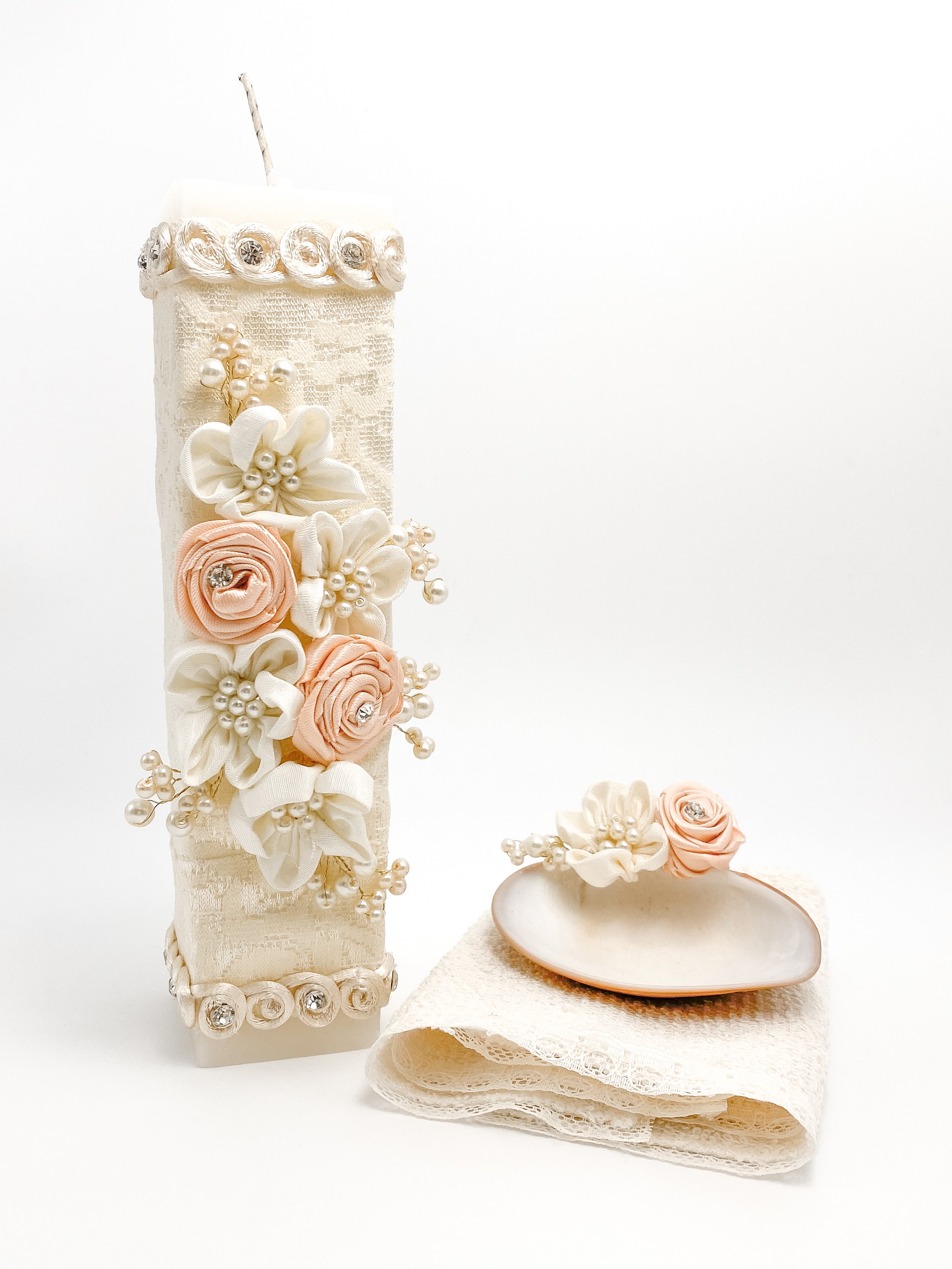 Kit de Bautizo Margaritas y Rosas