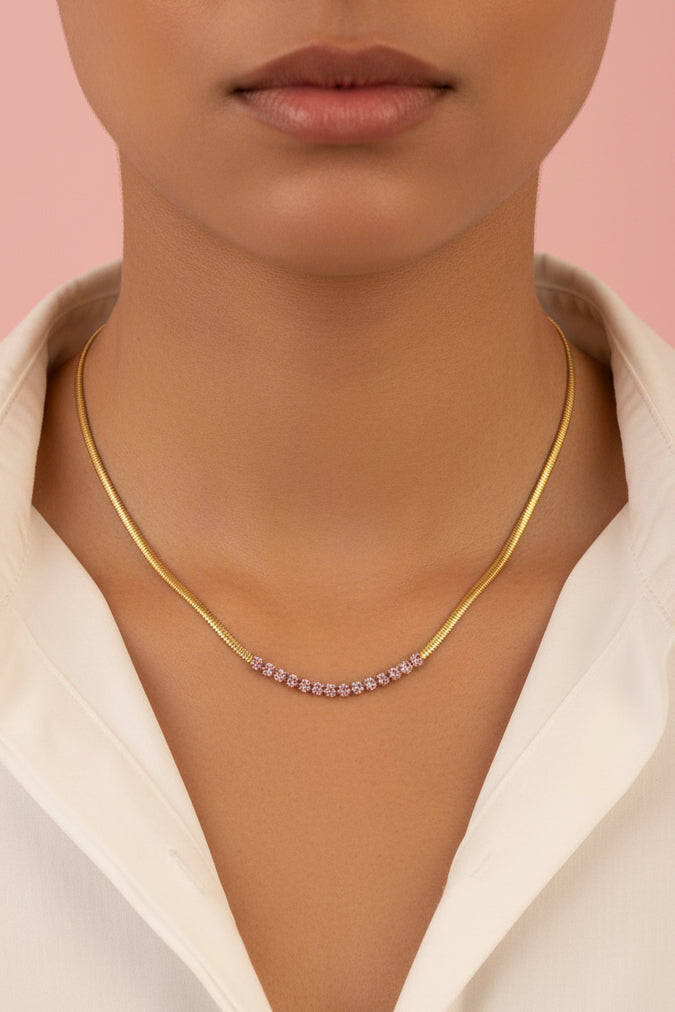 Collar Tennis Combinada