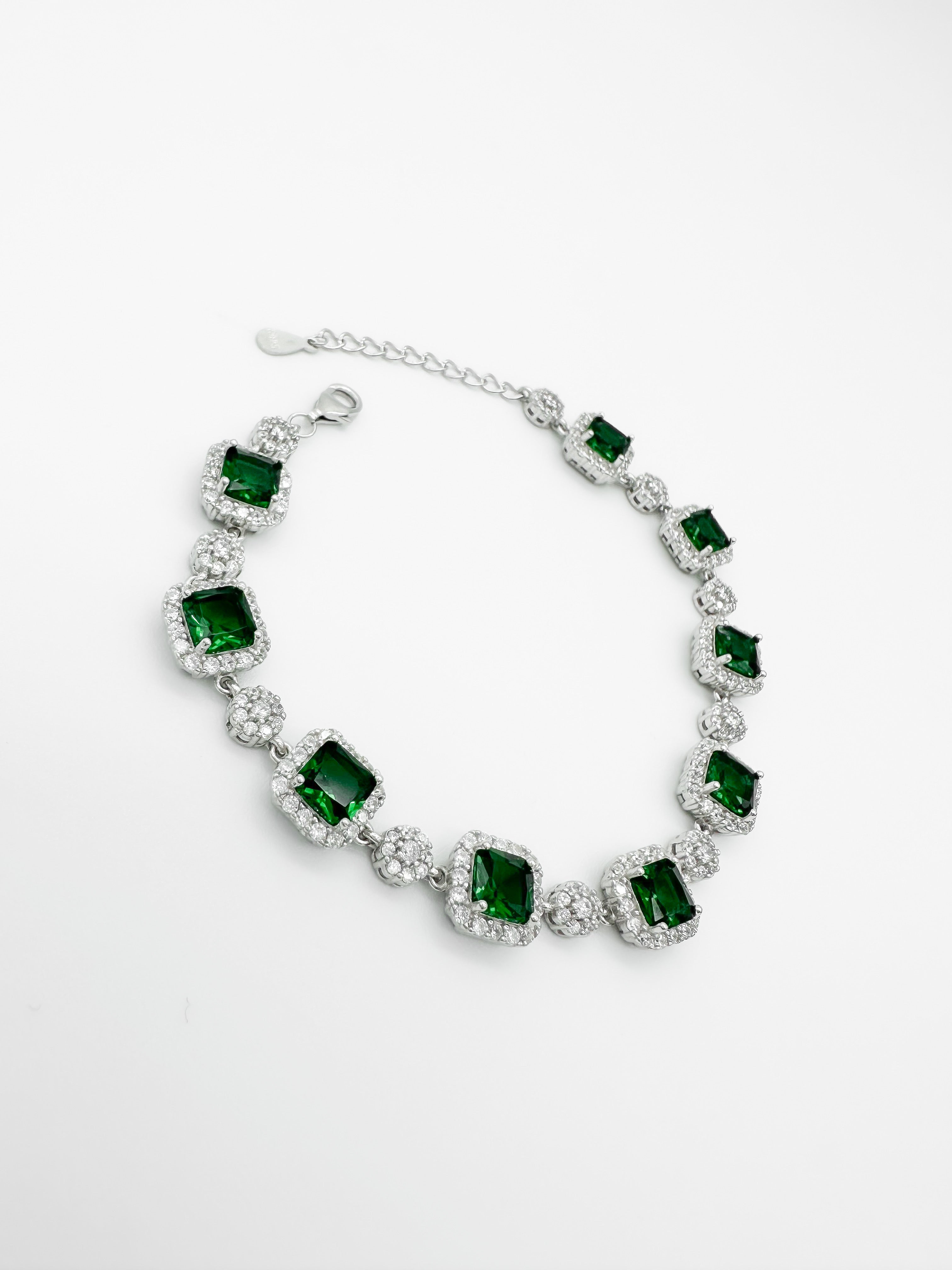 Pulsera Cuadros de Plata