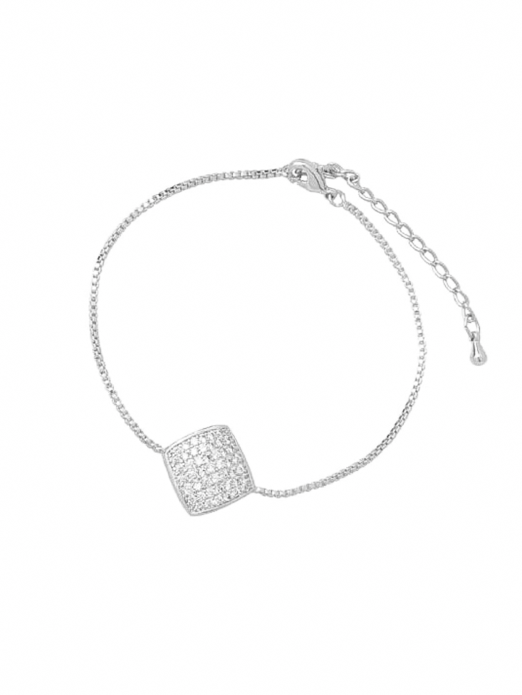 Pulsera Rombo Zirconias