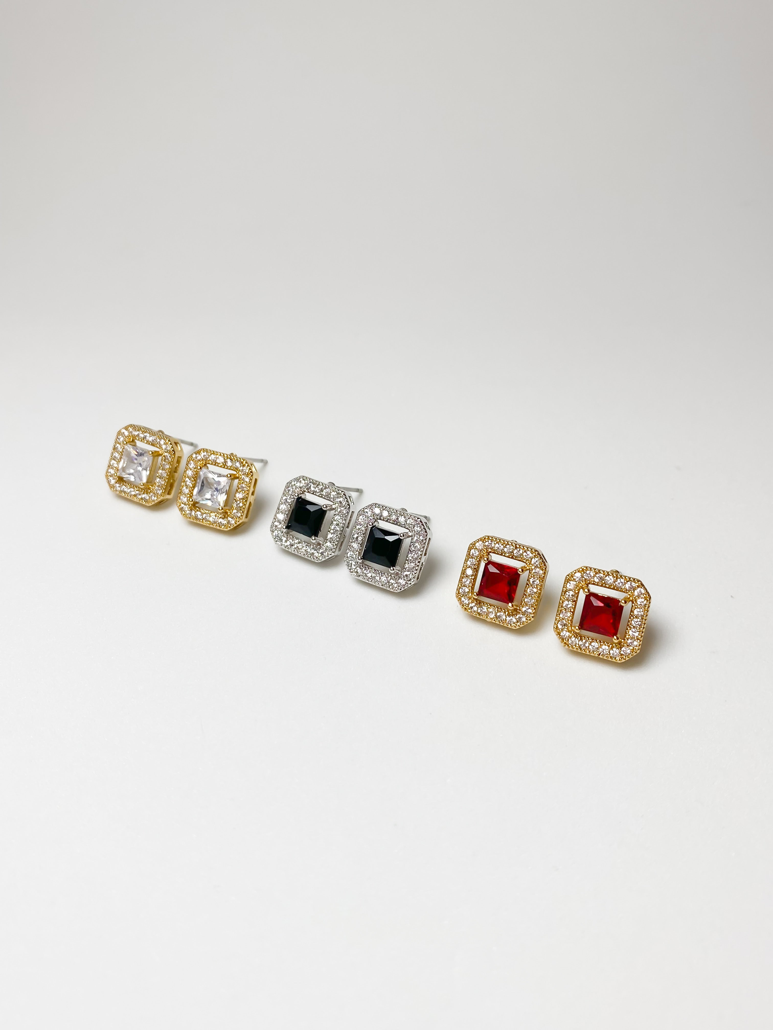 Aretes Cuadro