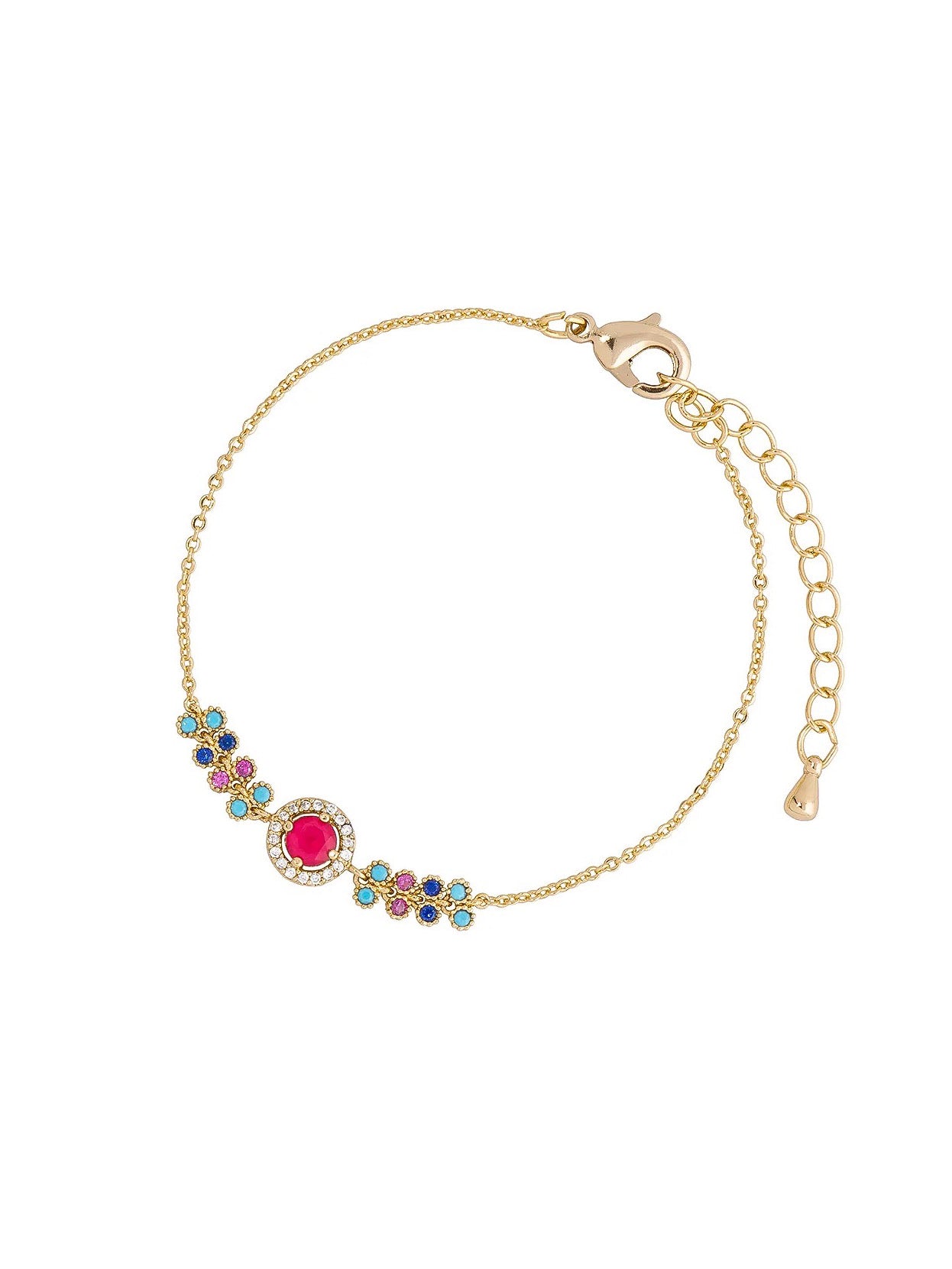 Pulsera Centro Rosa Colores