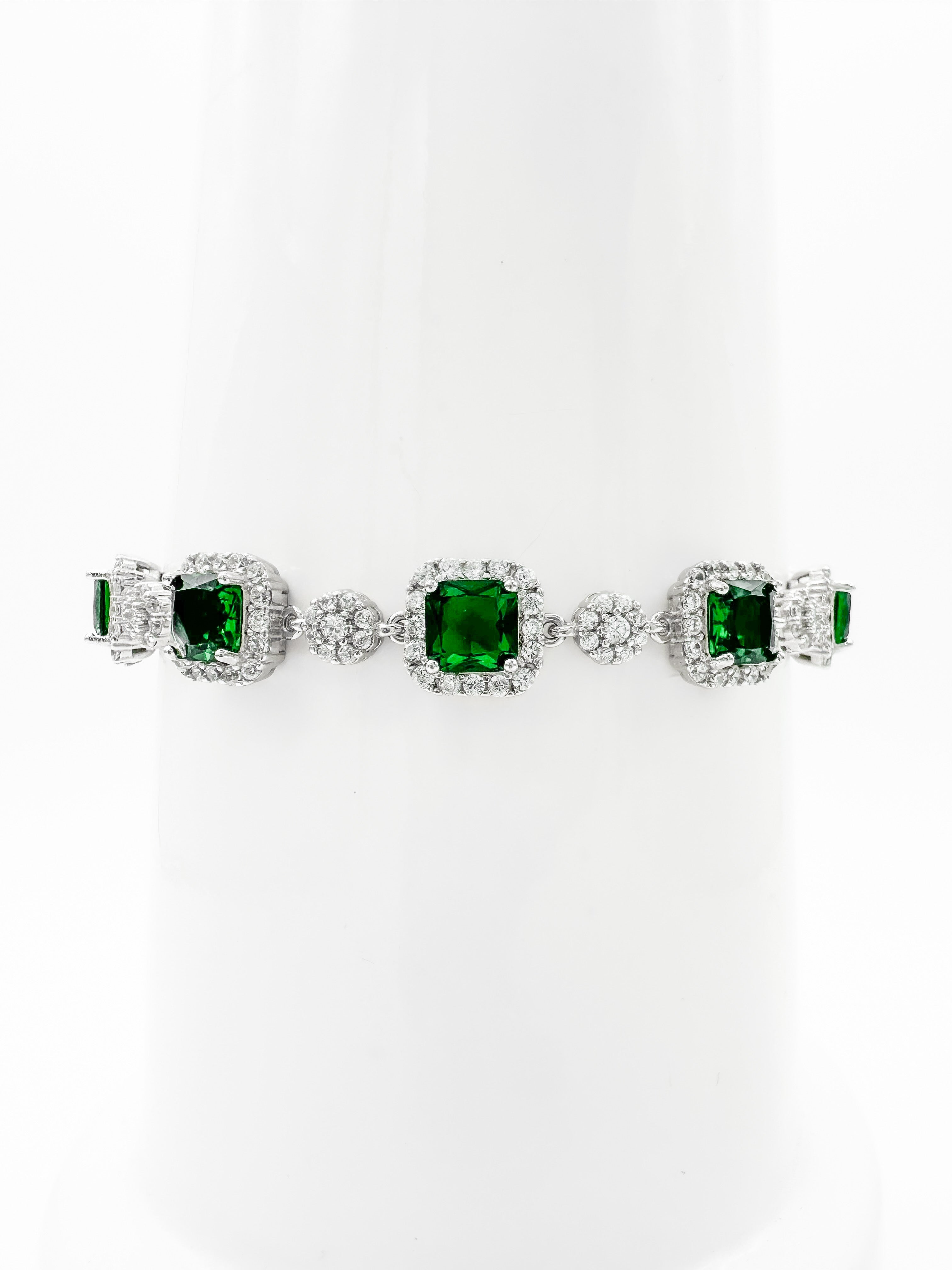 Pulsera Cuadros de Plata