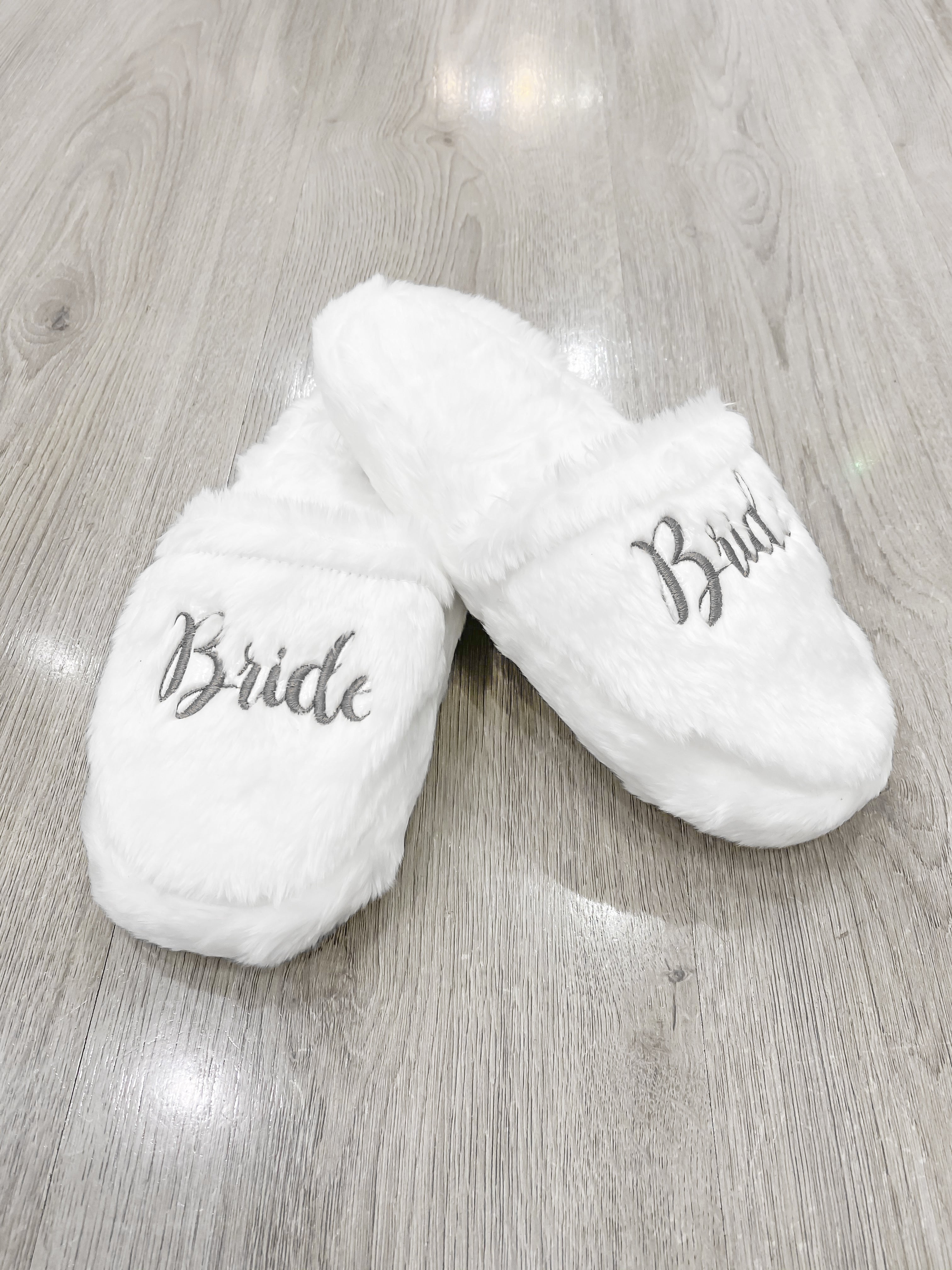 Pantuflas "Bride" Gris