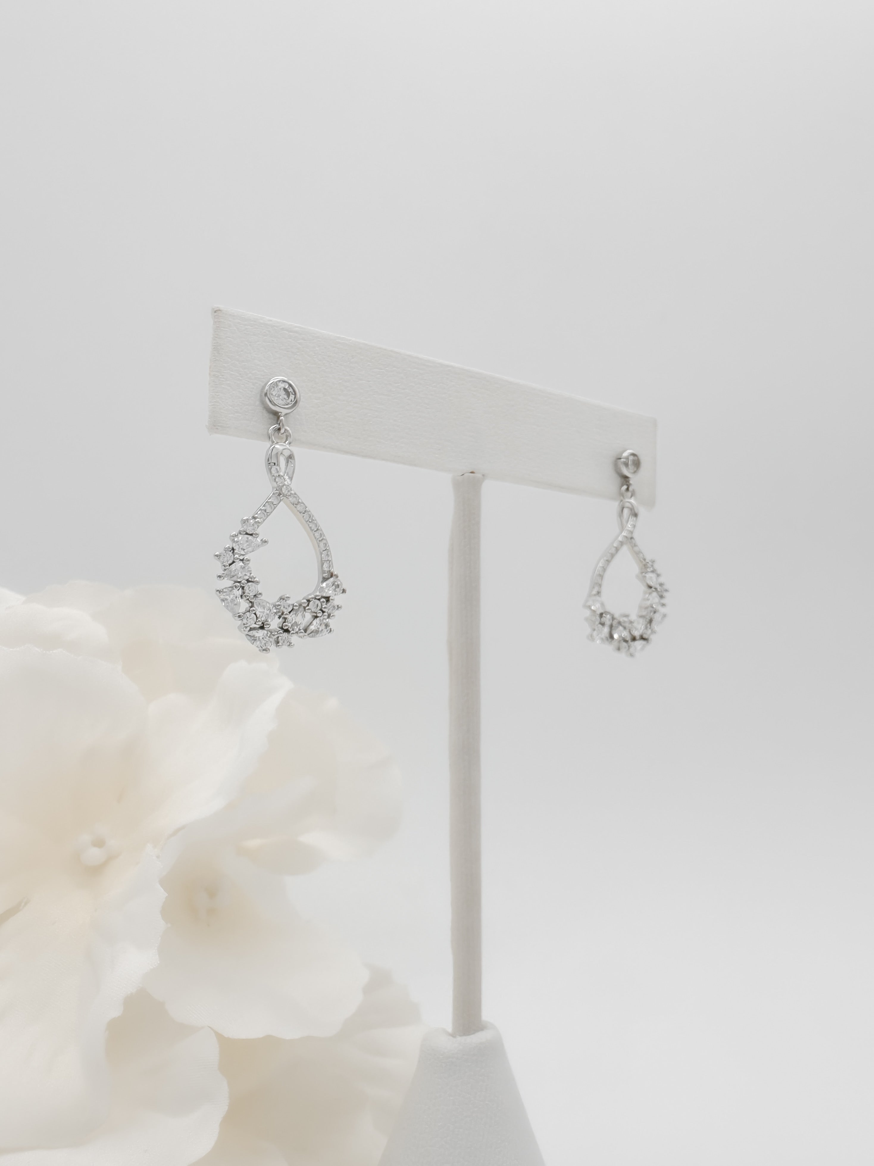Aretes Gota de Plata