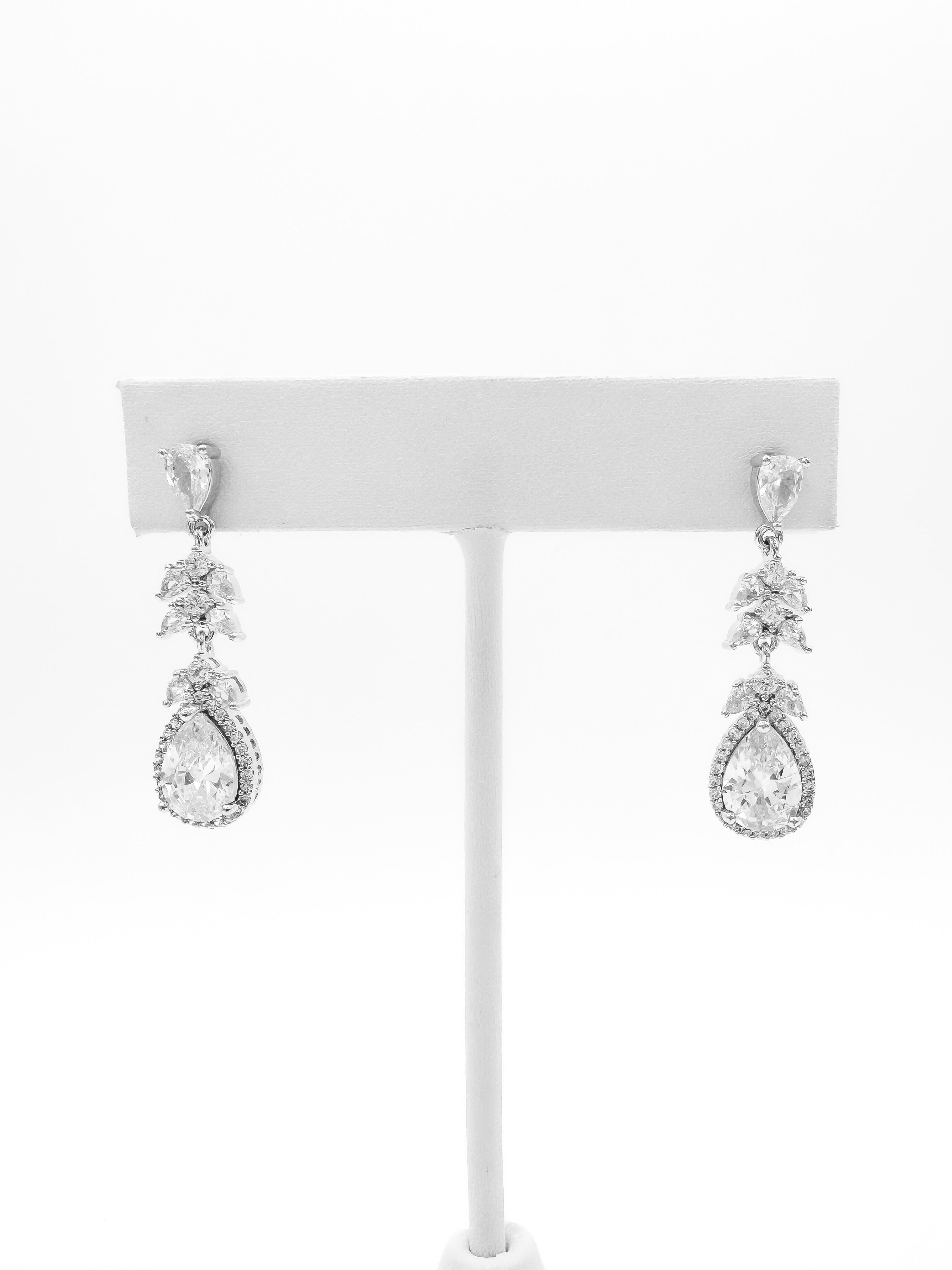 Aretes Largos Gota - 2 colores