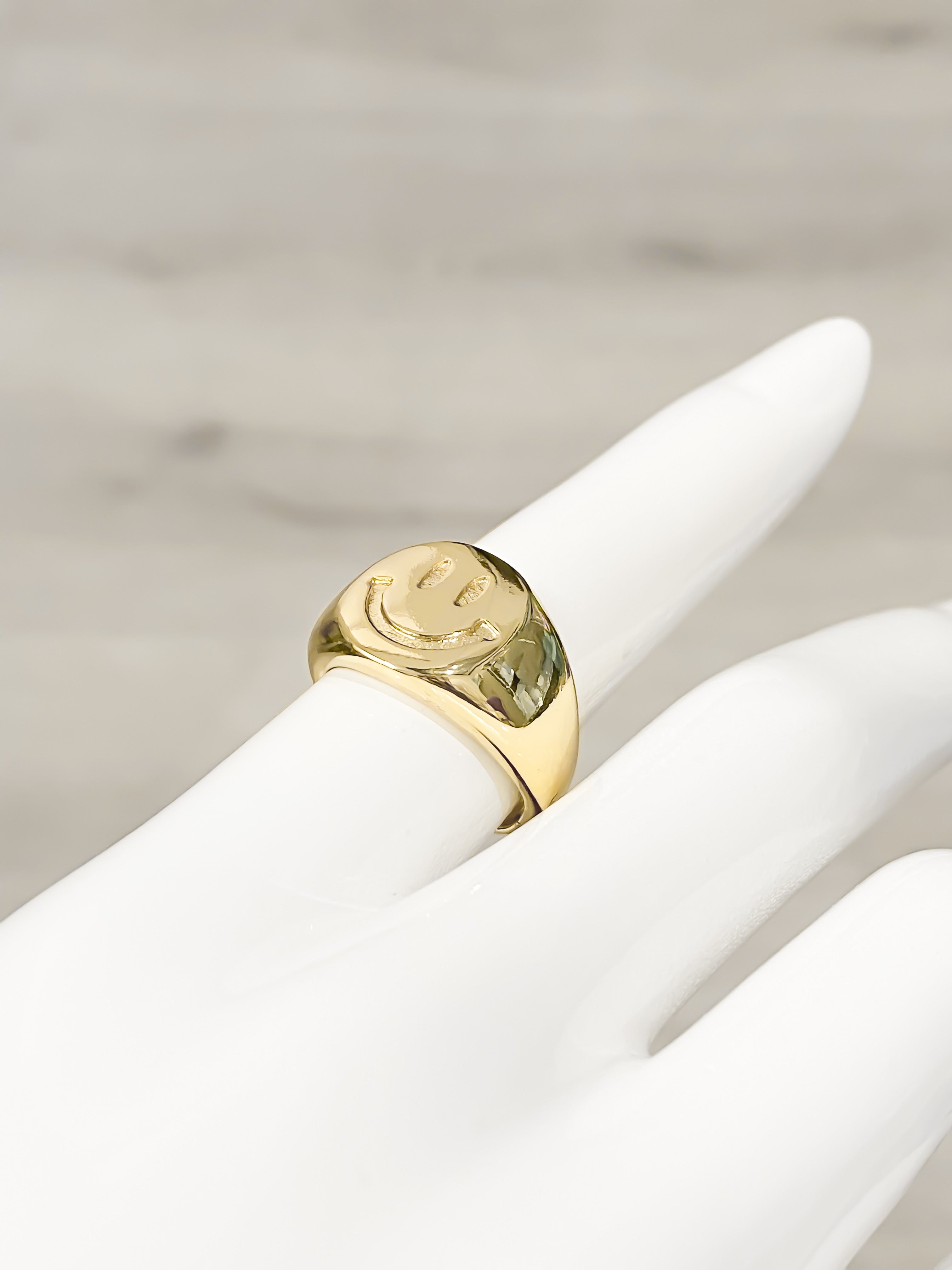 Anillo Happy Dorado