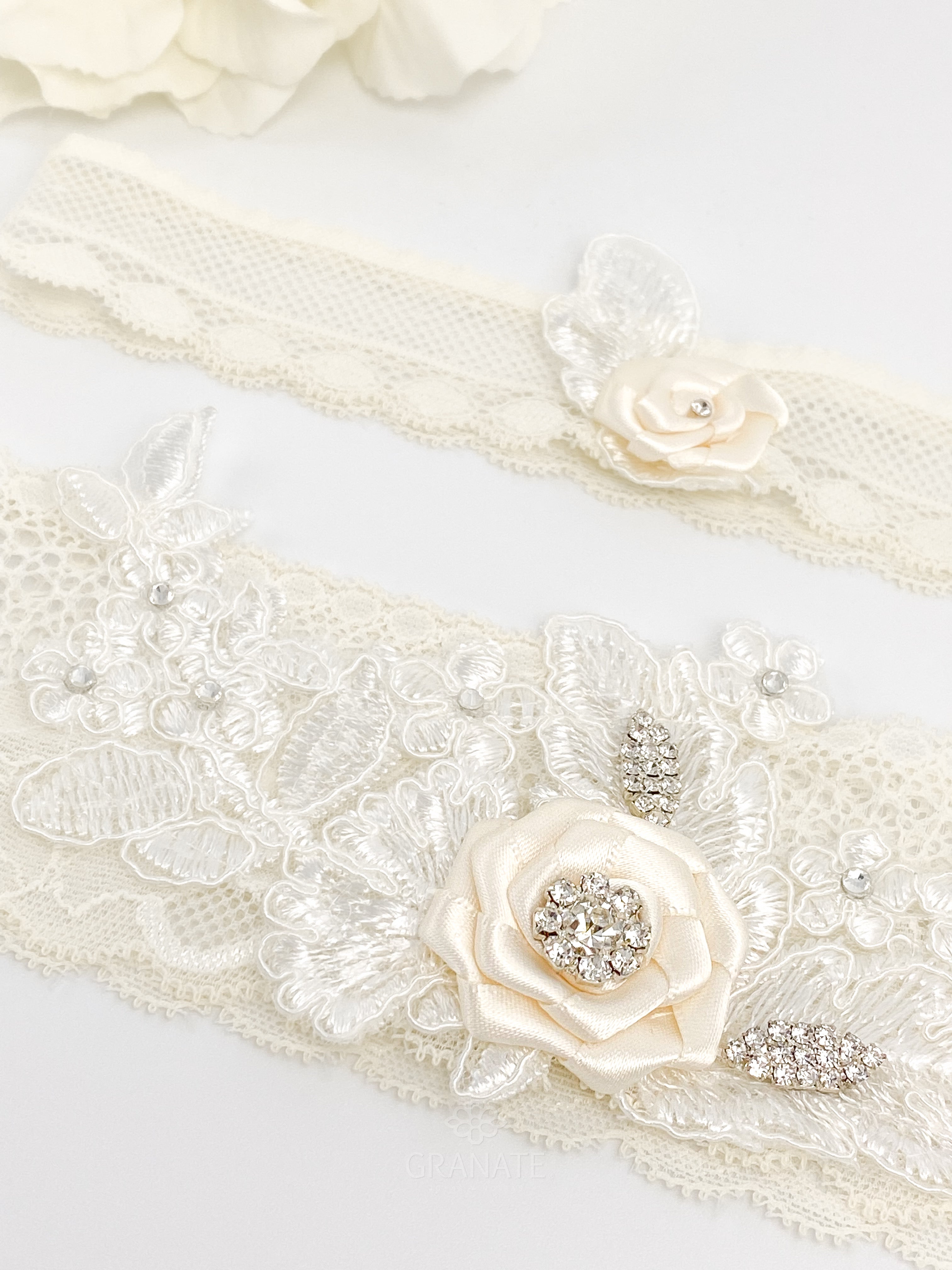 Set Ligas Floresta - Ivory