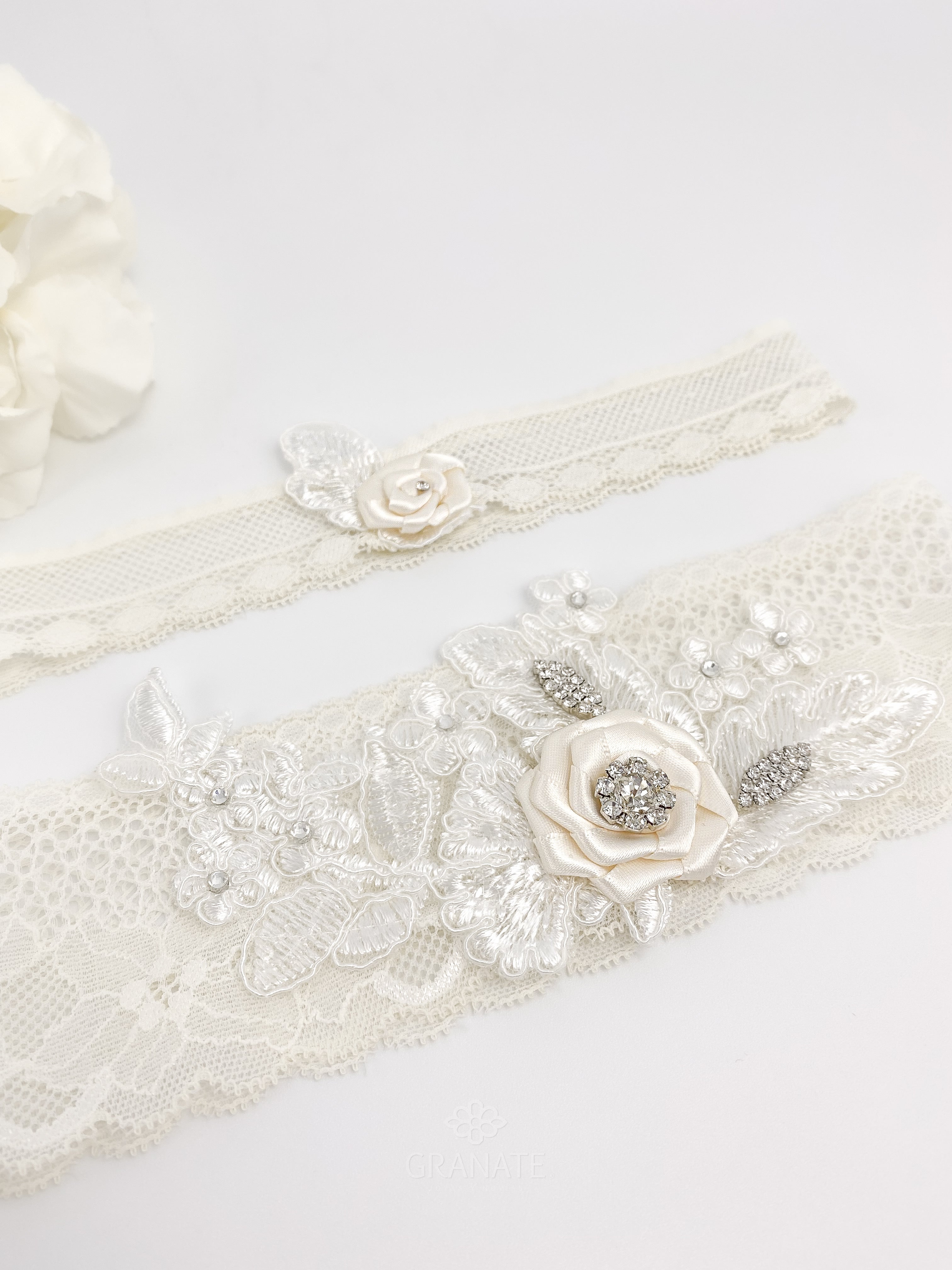 Set Ligas Floresta - Ivory