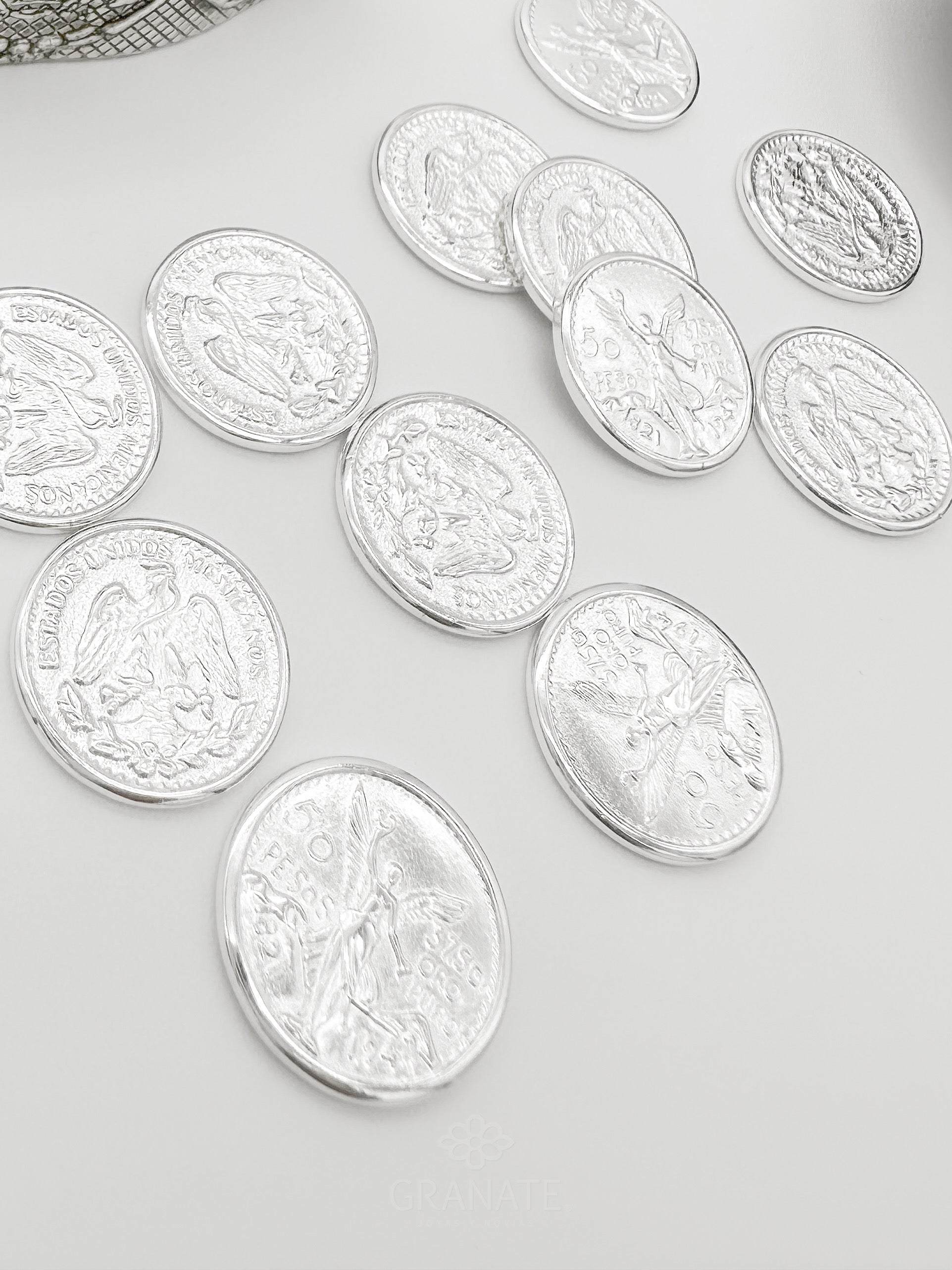 Monedas Centenario - Plateado