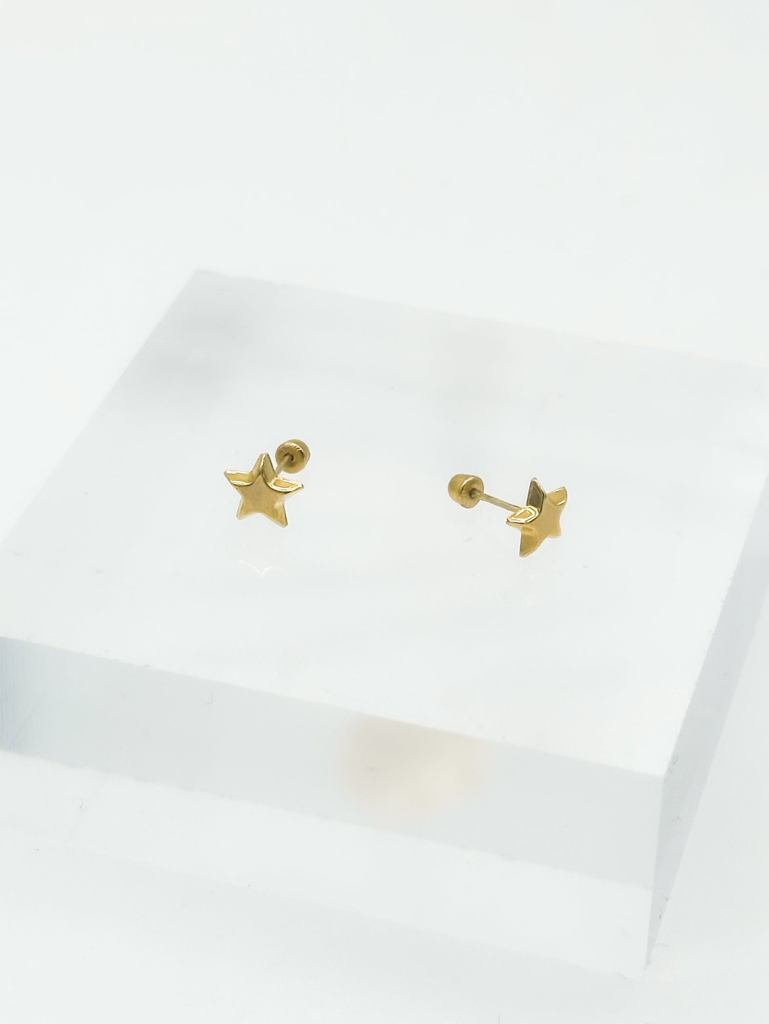 Estrella Lisa Oro 10k