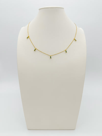 Collar Delgado Dijes de Plata