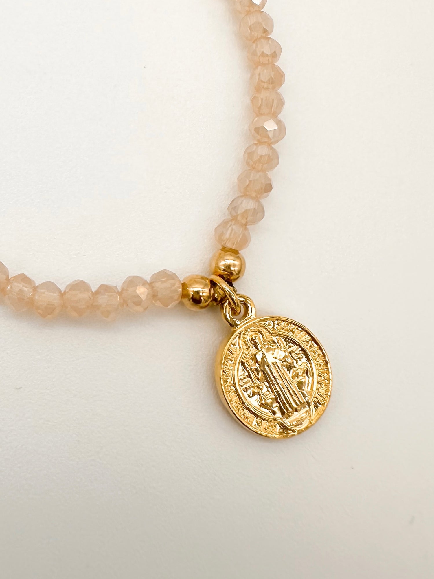 10 Pulseras Medalla San Benito