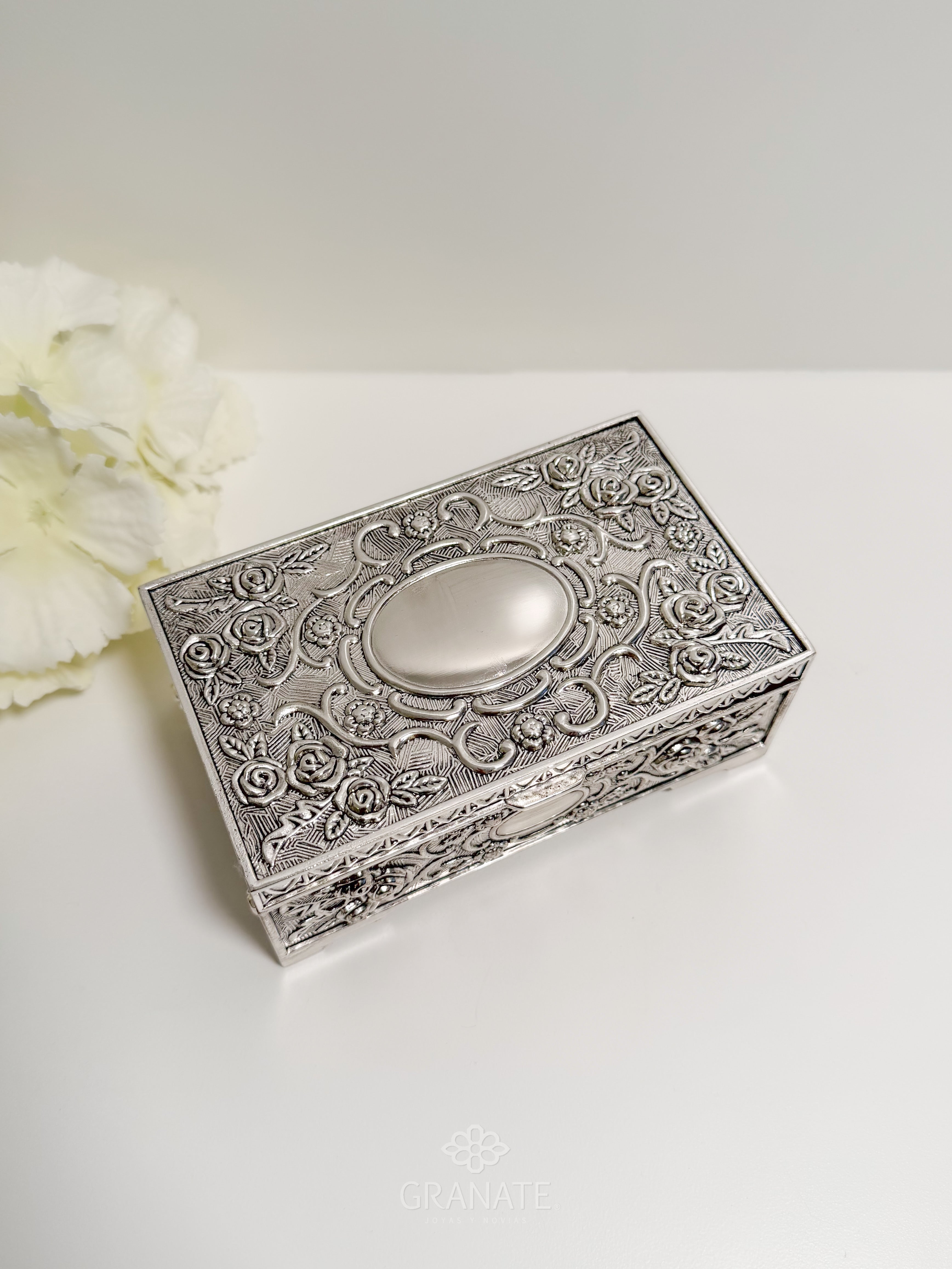 Cofre Alhajero Rositas - Mediano