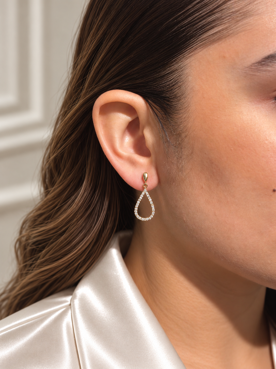 Aretes Gota Contorno
