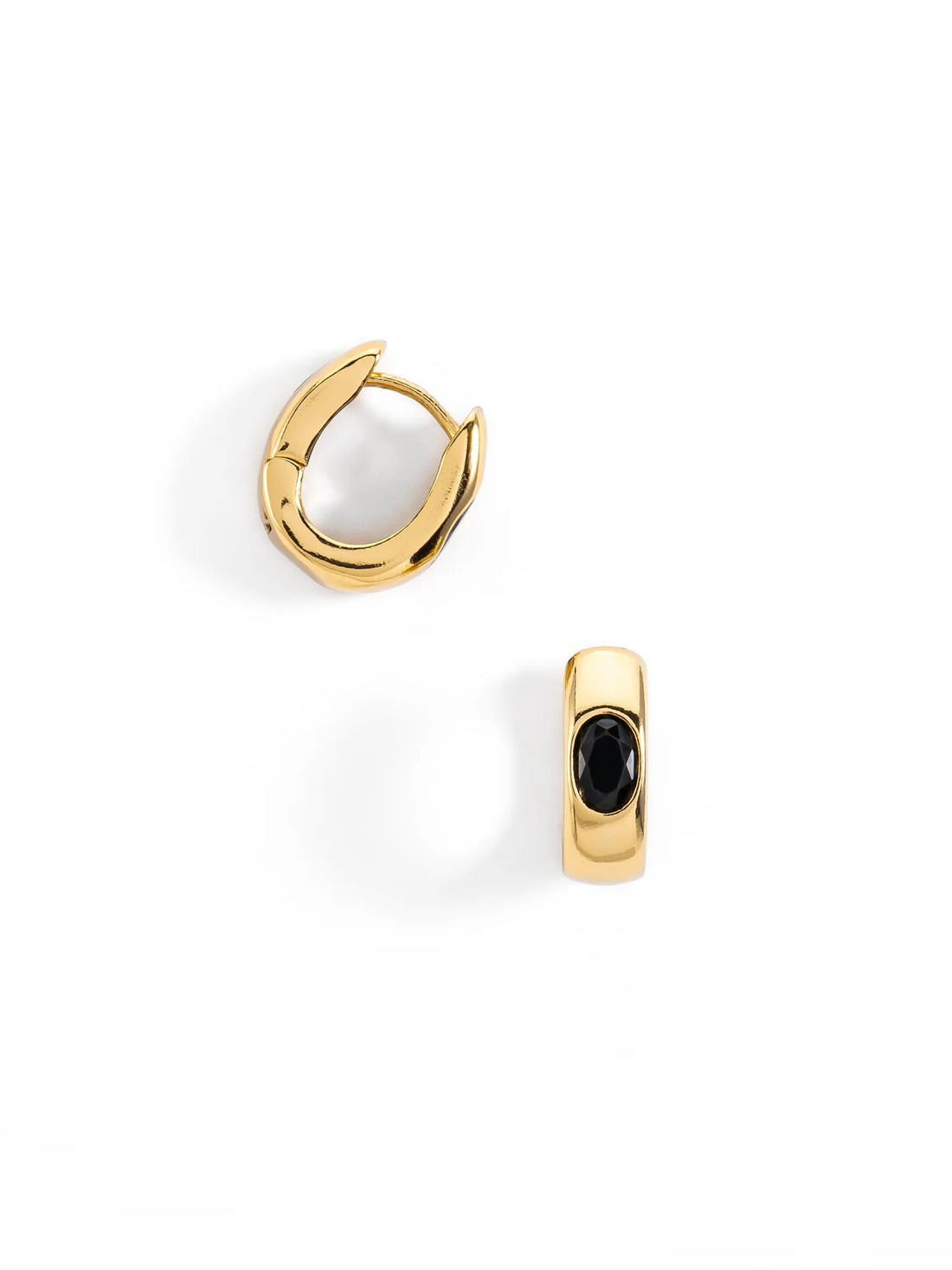 Hoops Cristal Oval - Negro