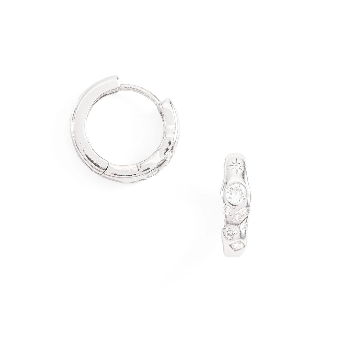 Hoops Estrella y Zirconias