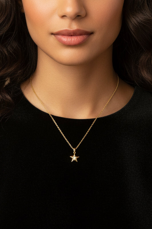 Collar Estrella Zirconia